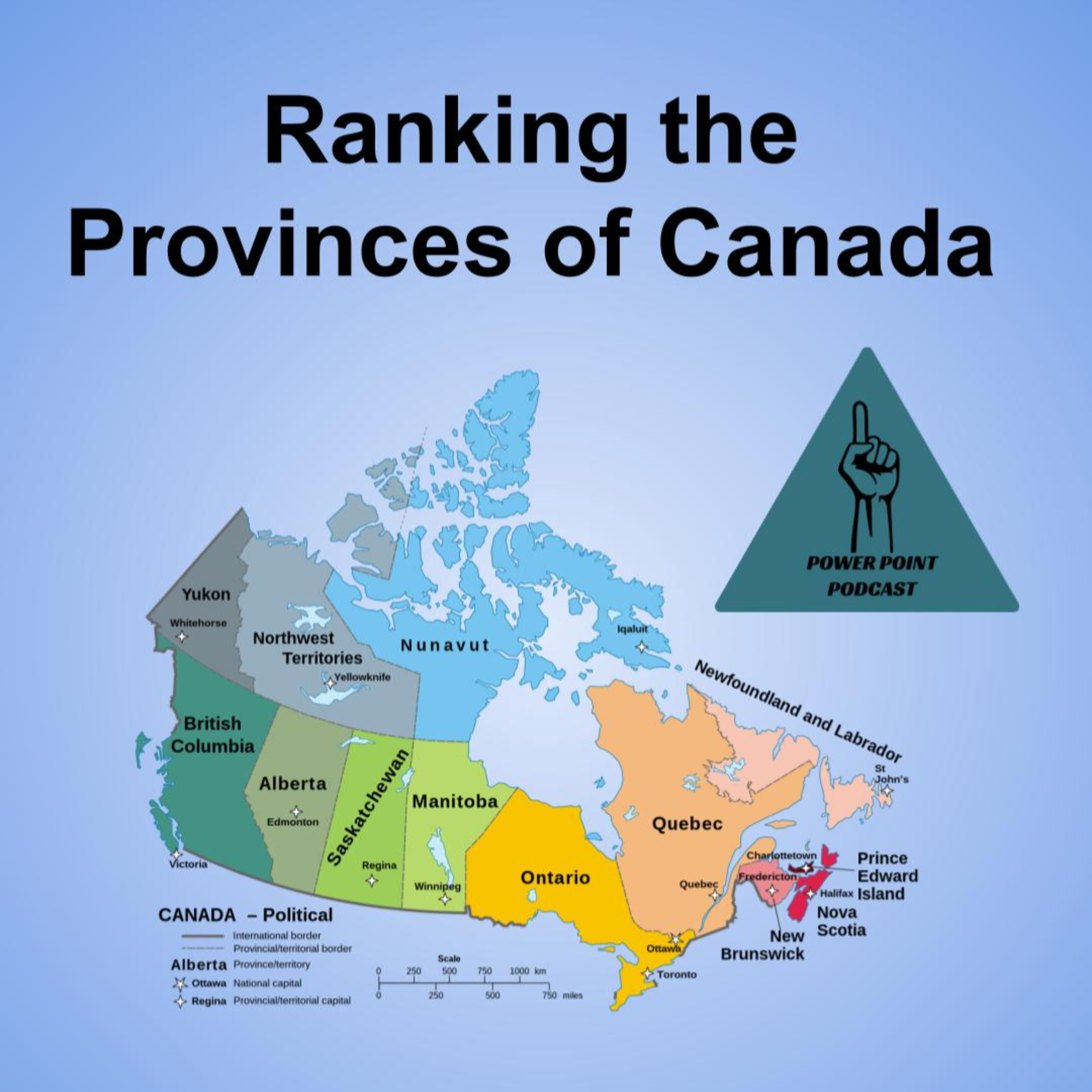 S1E9 - Ranking the Provinces of Canada episode artwork