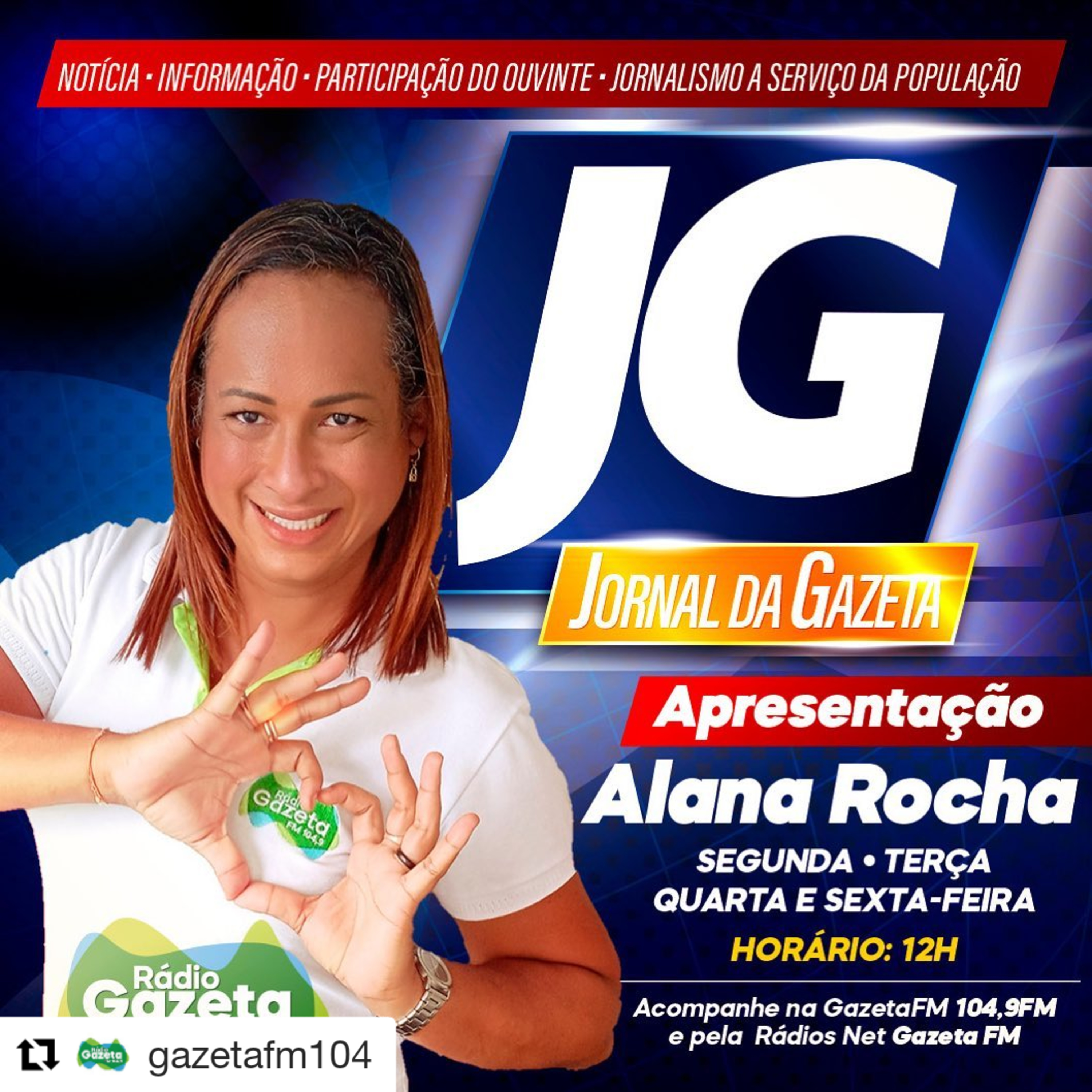 Jornal da Gazeta - Gazeta FM 104.9