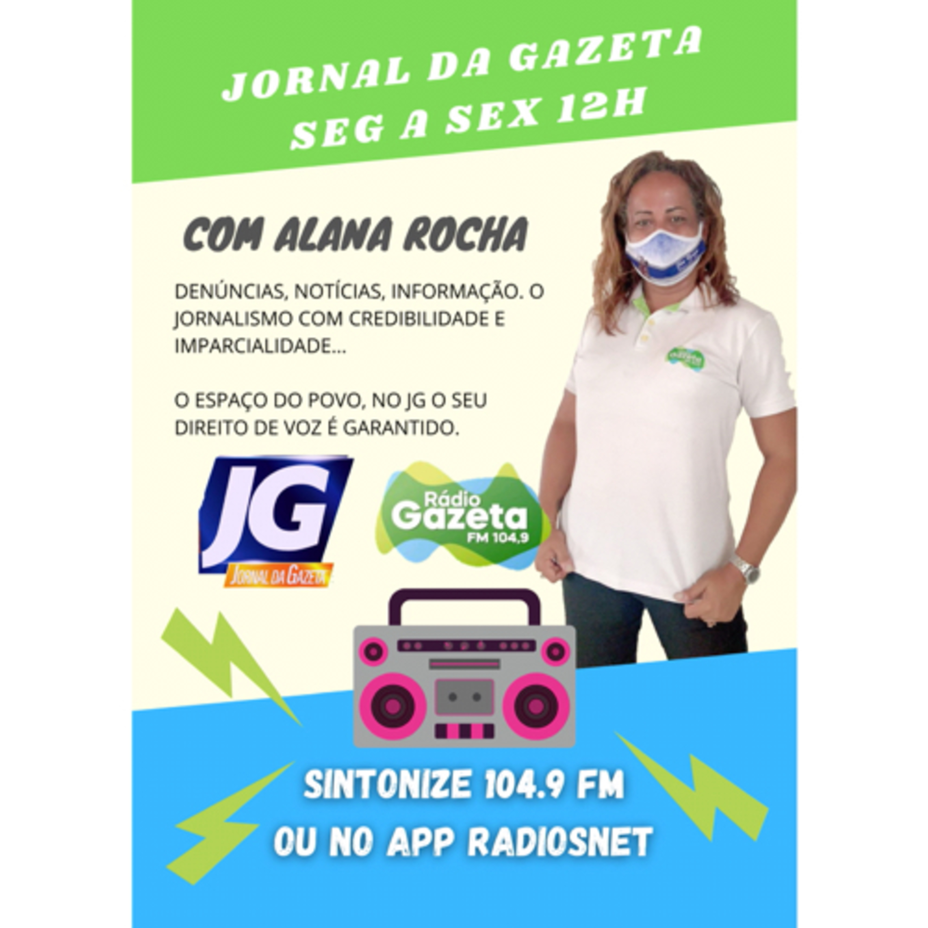 Jornal da Gazeta - Gazeta FM 104.9