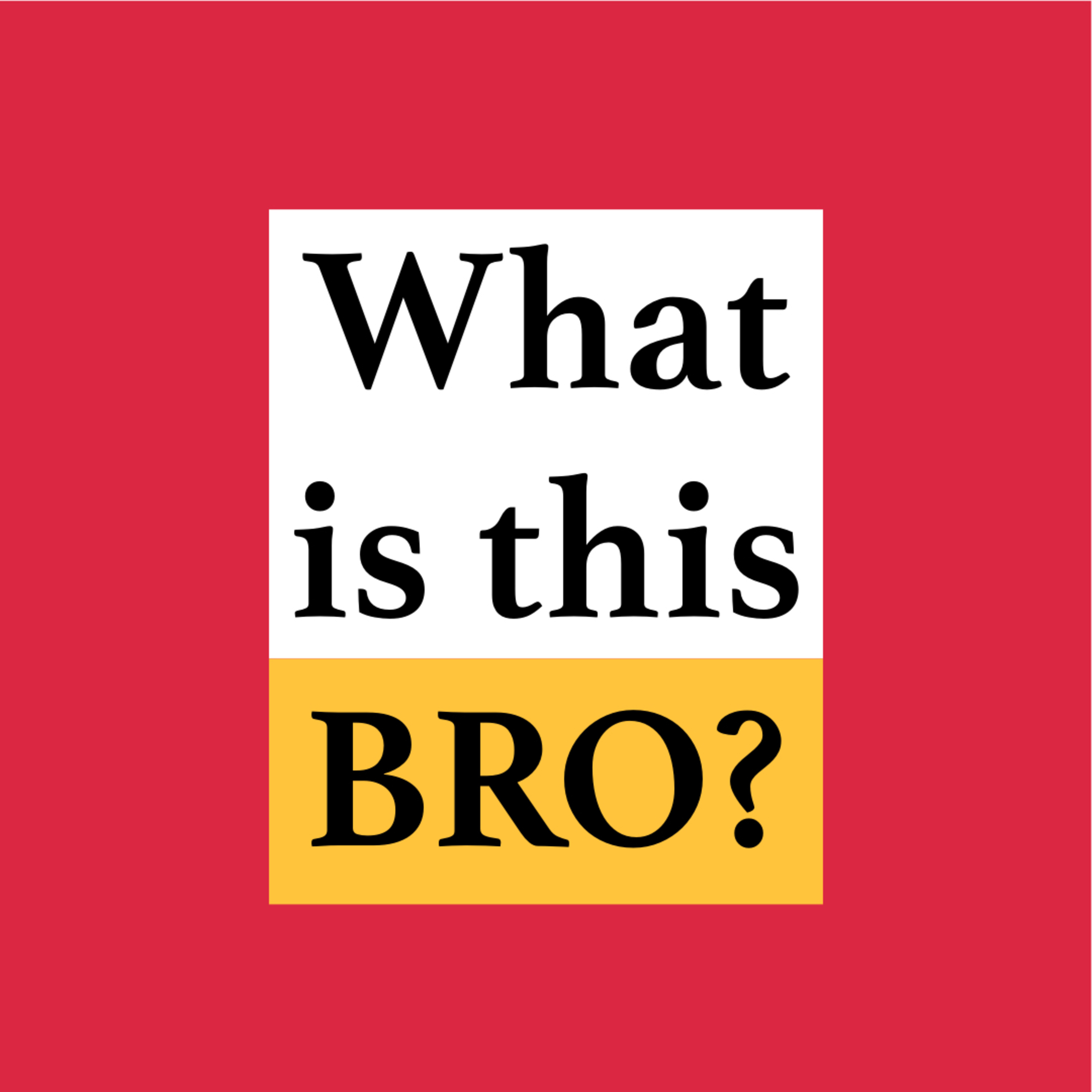 What is this bro? Intro