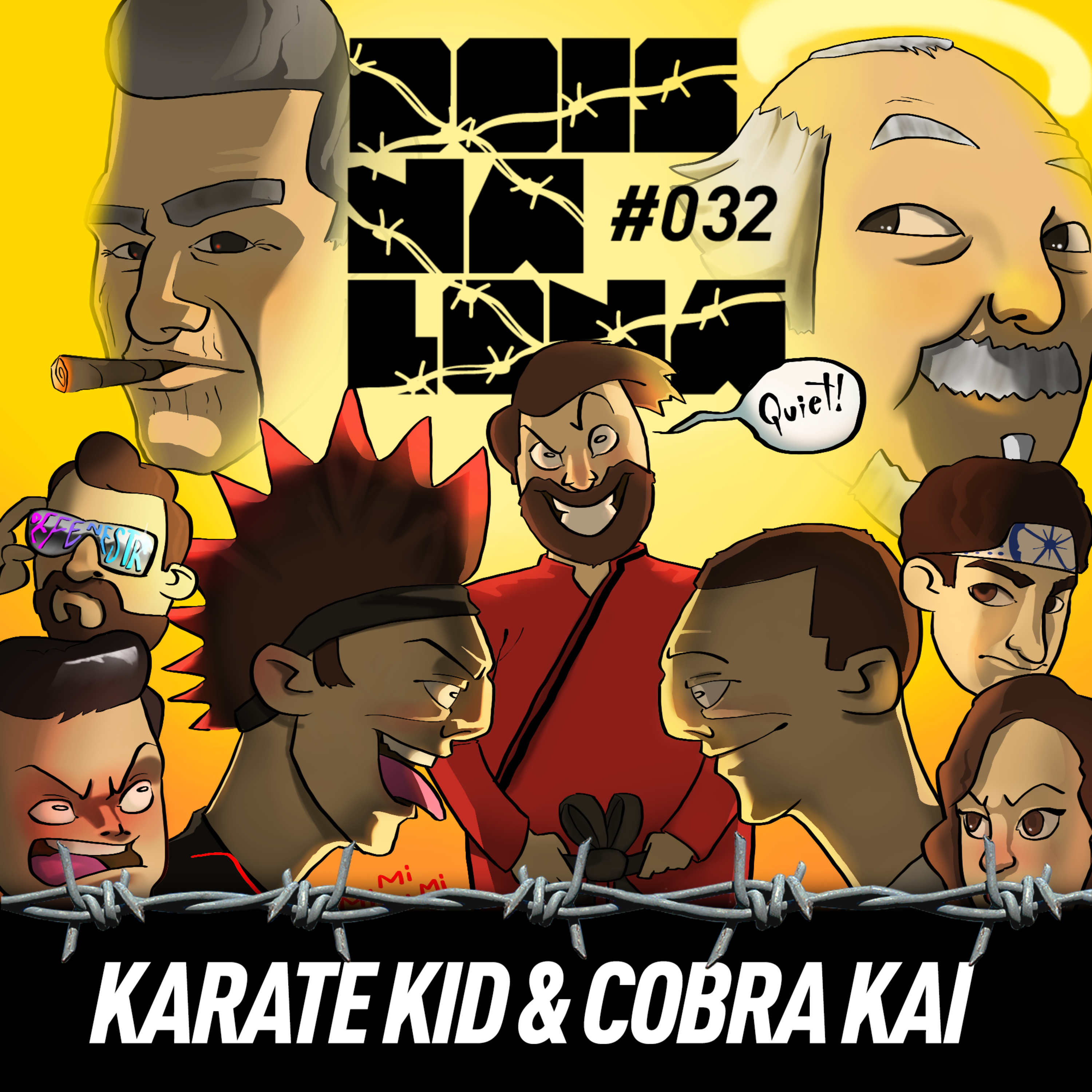 DNL #32 - Afinal Karate Kid e Cobra Kai são BONS mesmo? ft MIGUEL (PEEWEE) e CESCON episode artwork