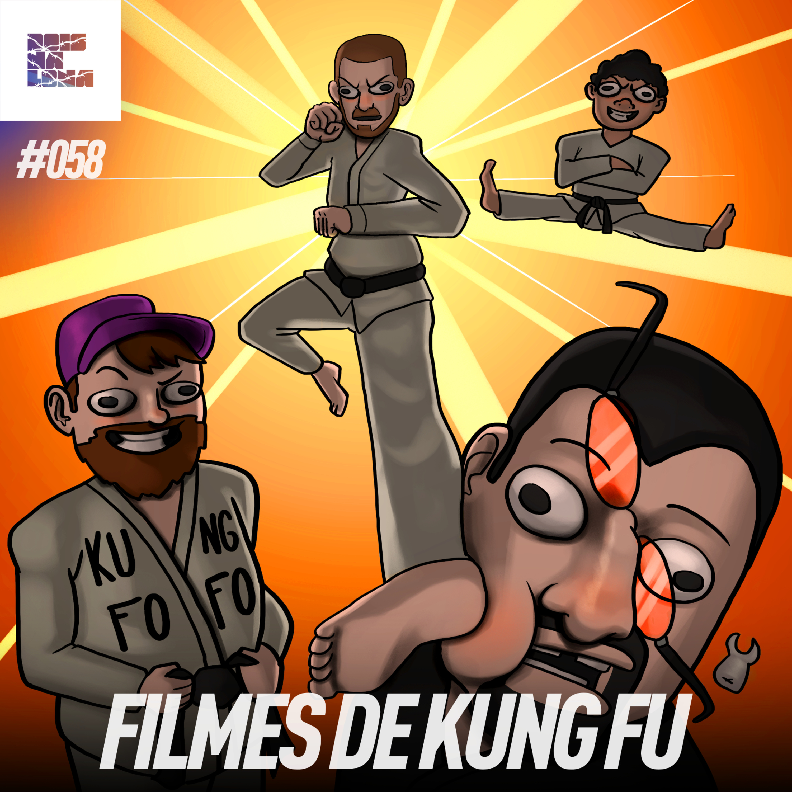 DNL #58 - Falando sobre filmes de LUTA marcantes ft AUDIONIAS episode artwork