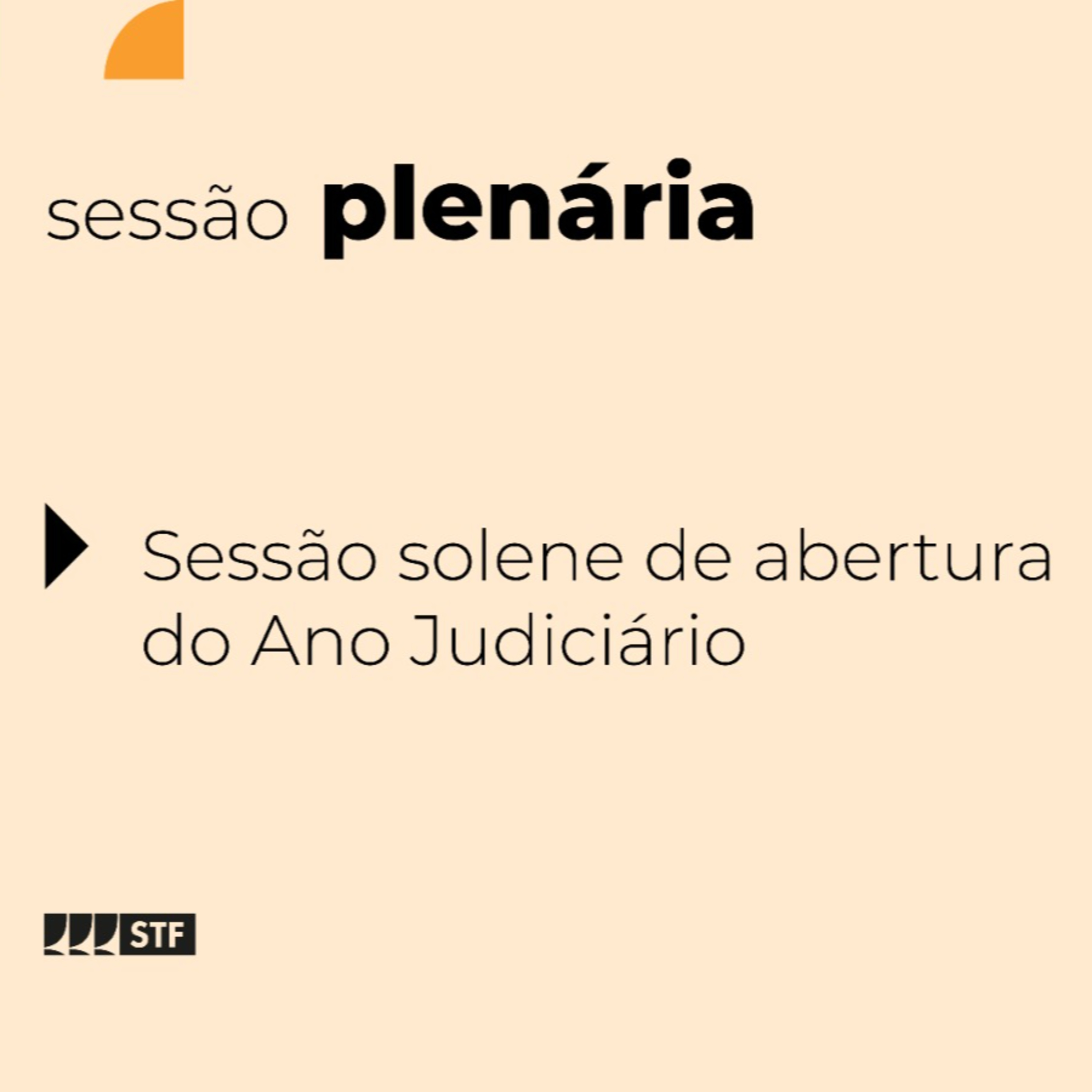 Sessão Solene de Abertura do Ano Judiciário - 01/2/2023 episode artwork