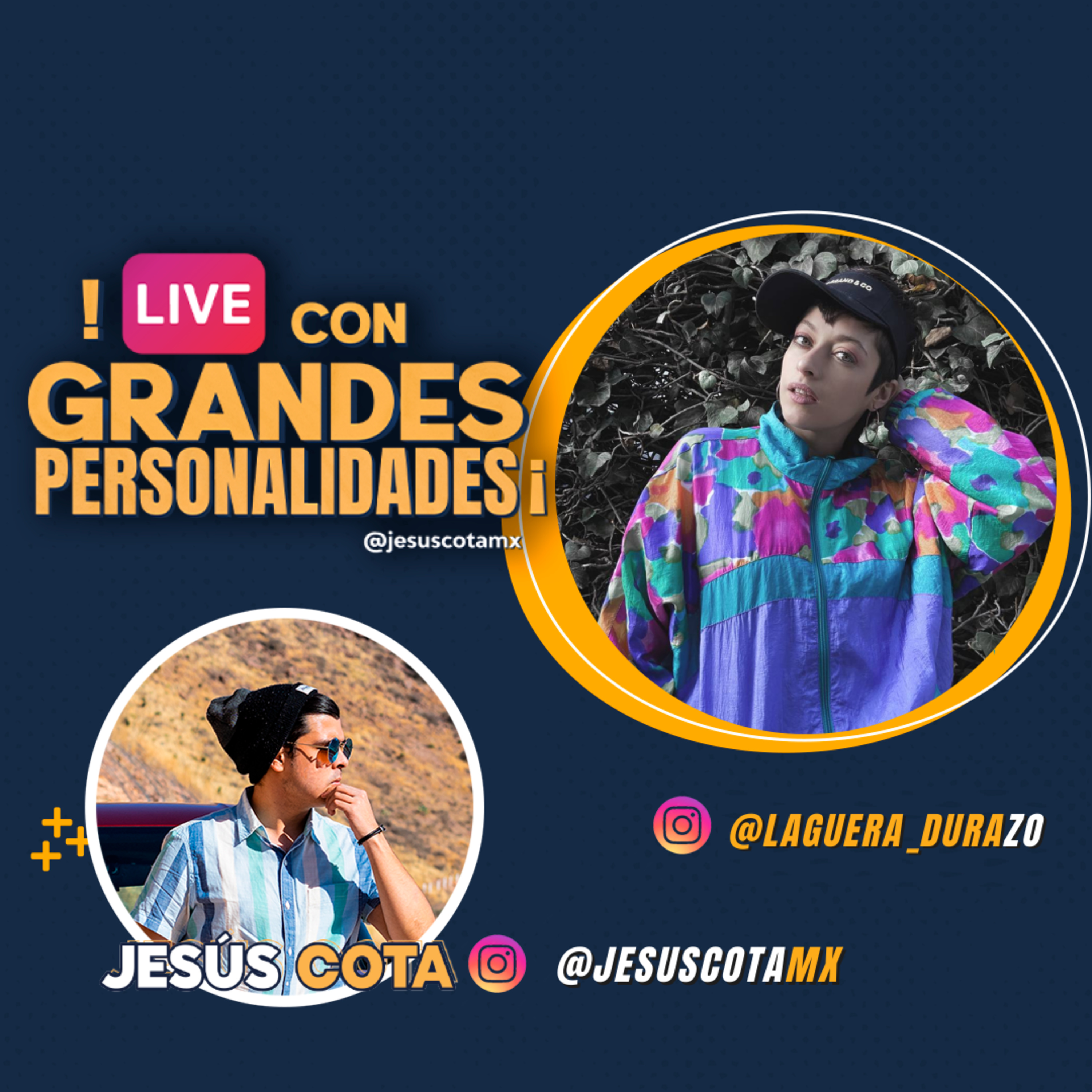 ¡LIVE CON GRANDES PERSONALIDADES!
