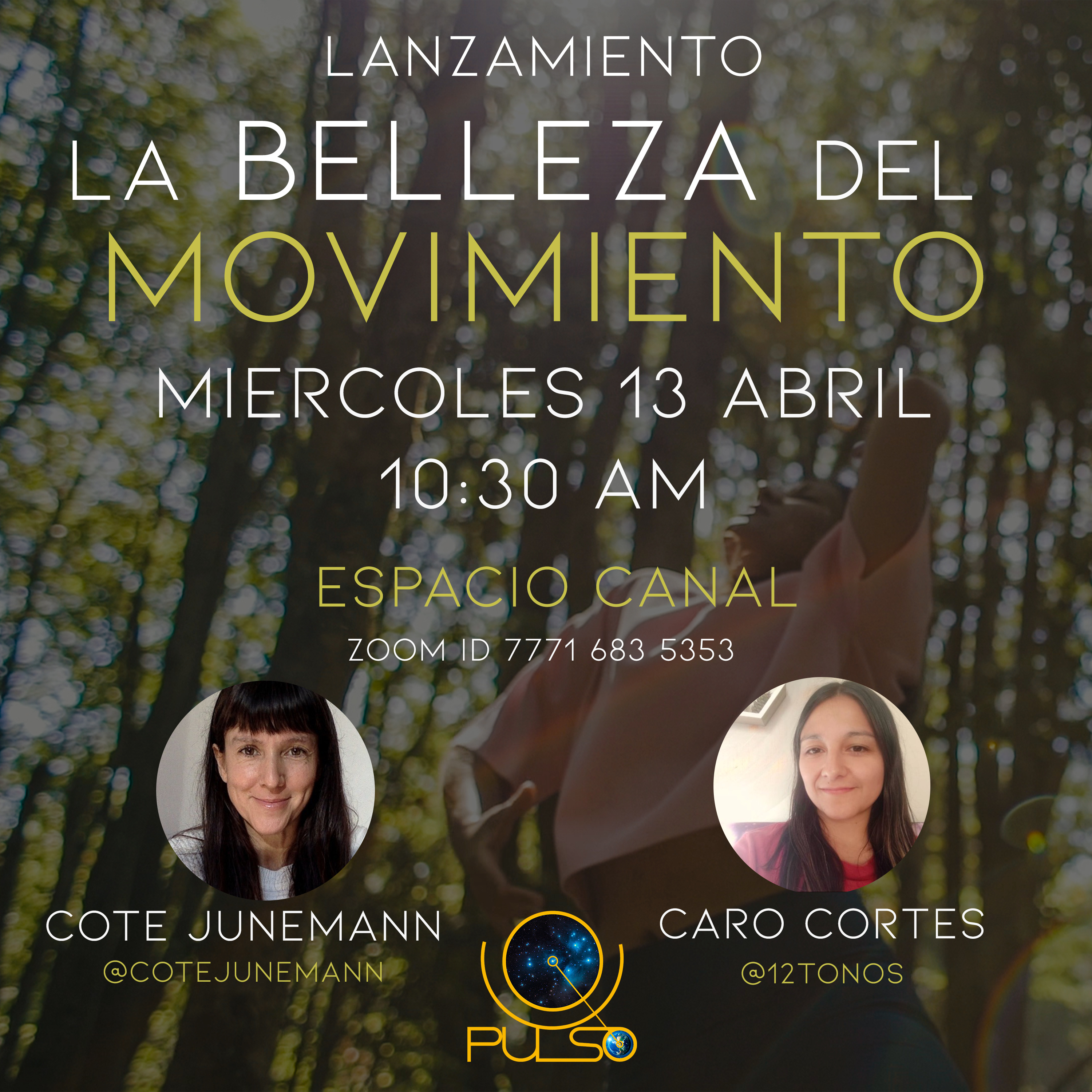 Estreno "La Belleza del Movimiento" de Caro Cortés junto a Cote Junemann