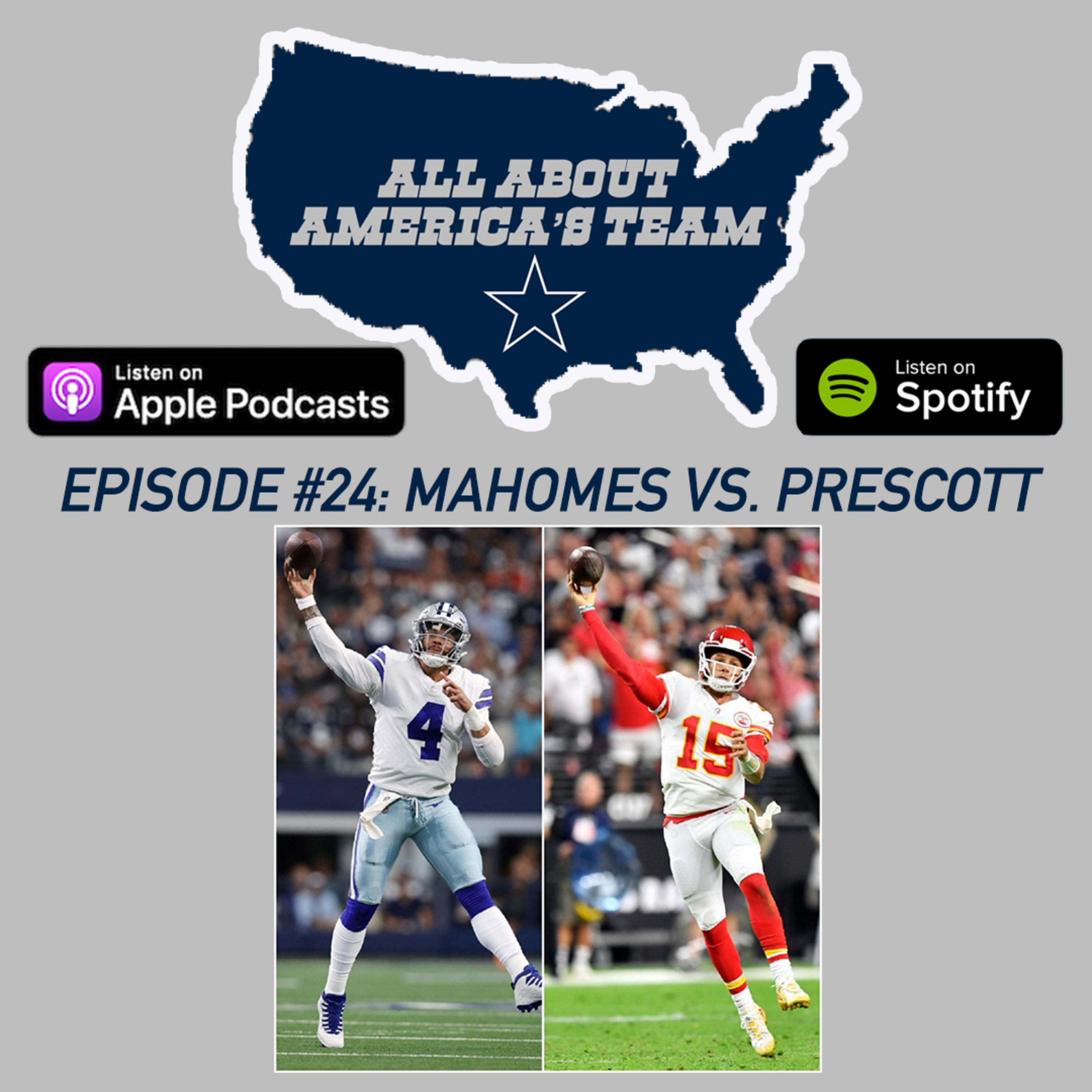 Episode #24: Mahomes vs. Prescott episode artwork