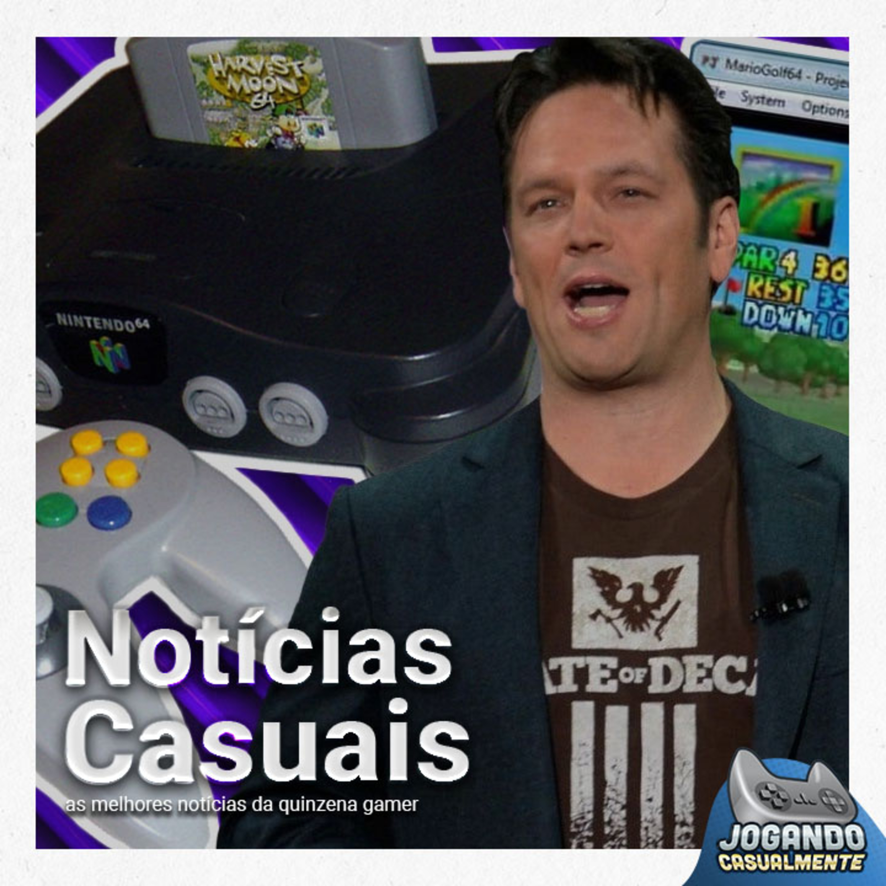 Notícias Casuais - Phil Spencer é a favor de emuladores