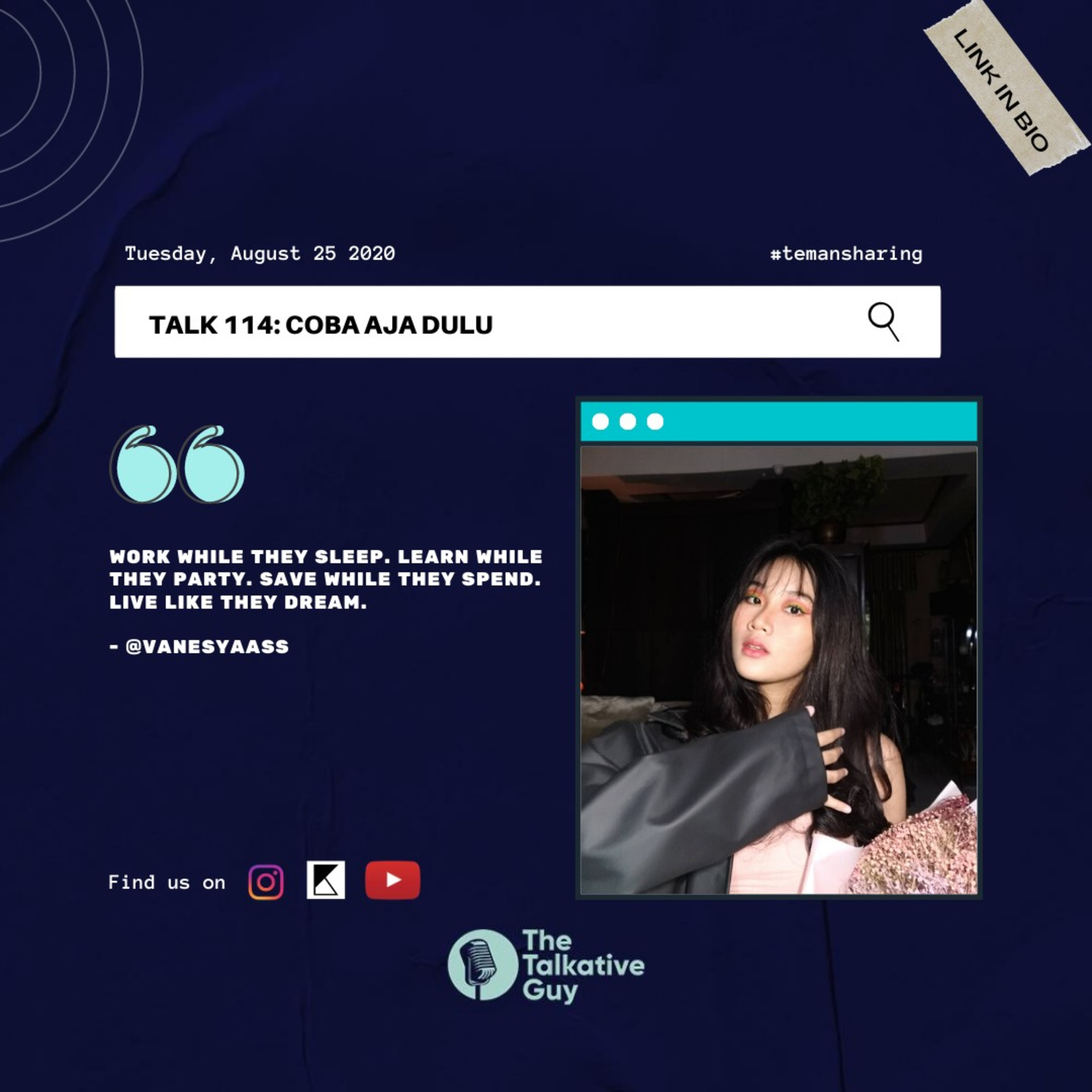 TALK 114: Coba Aja Dulu