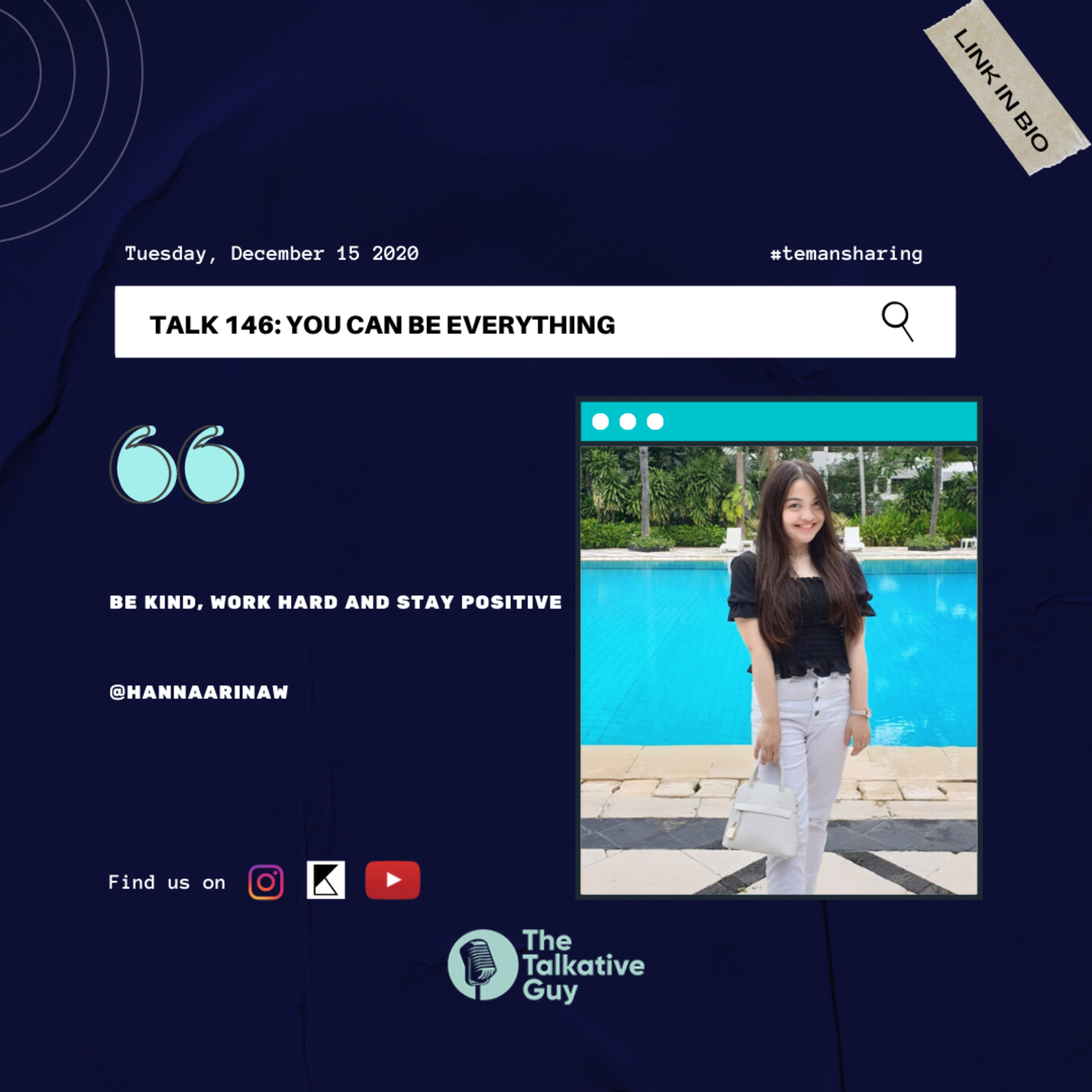 TALK 146: You Can Be Everything