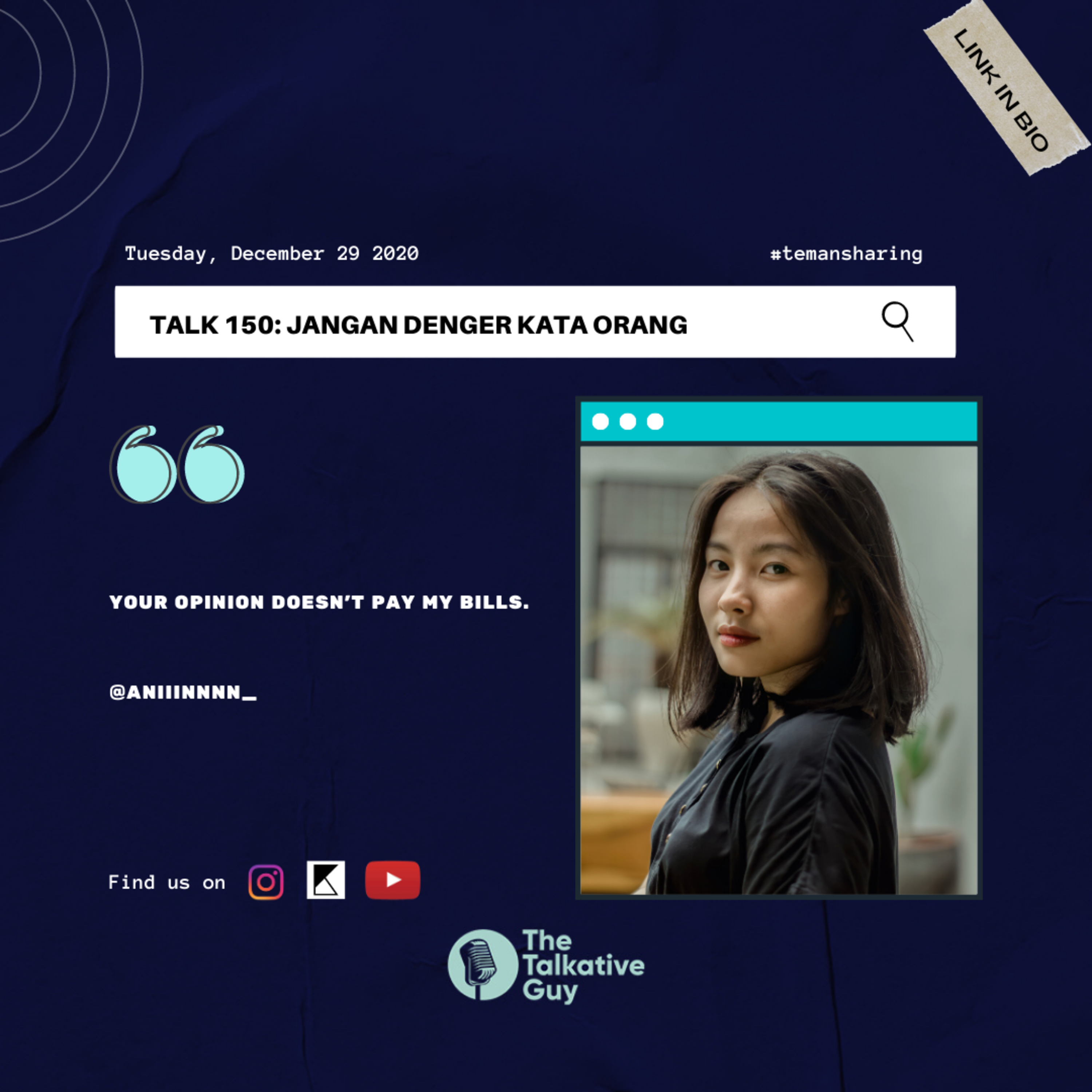 TALK 150: Jangan Denger Kata Orang
