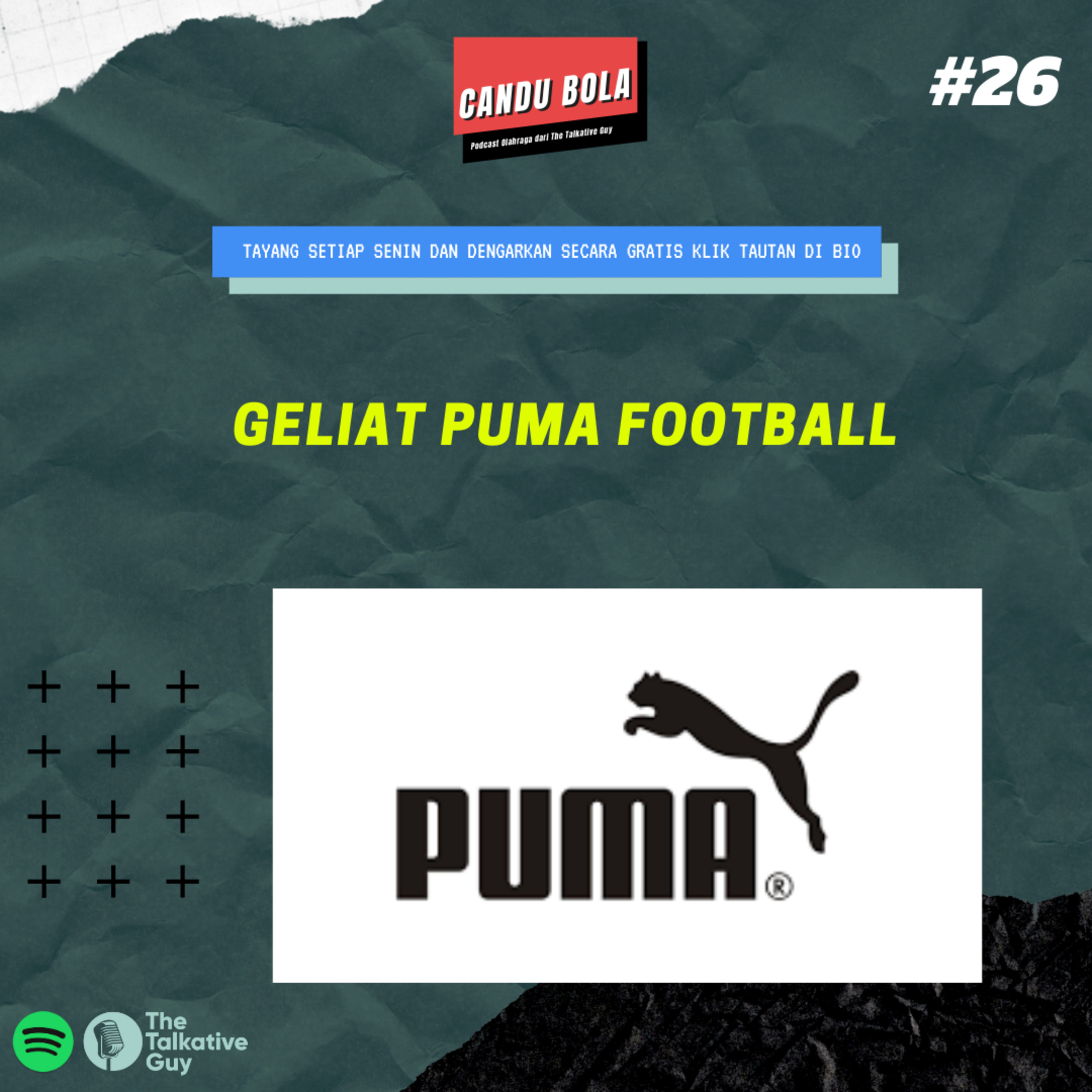 Candu Bola #26: Geliat Puma Football