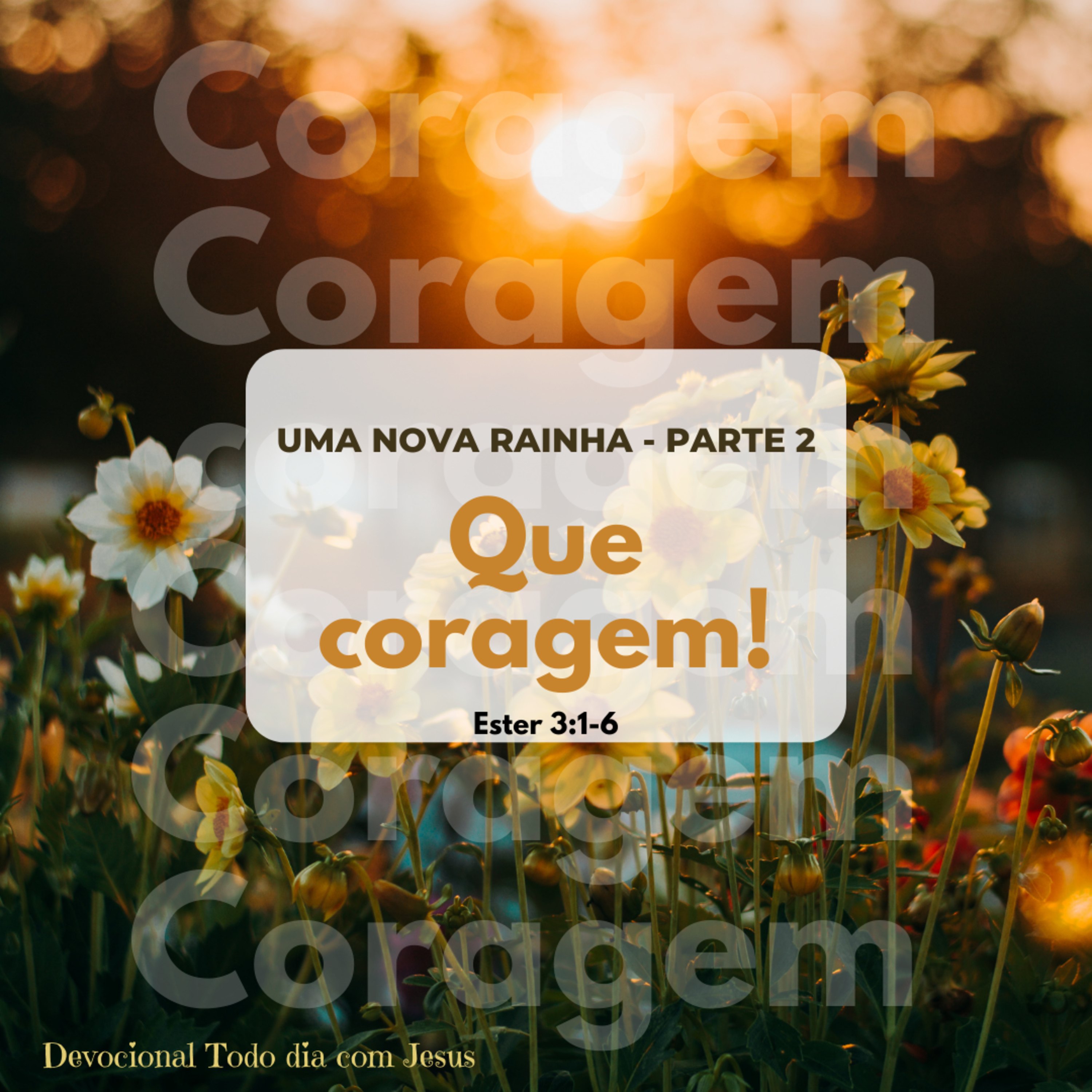 Todo dia com Jesus!