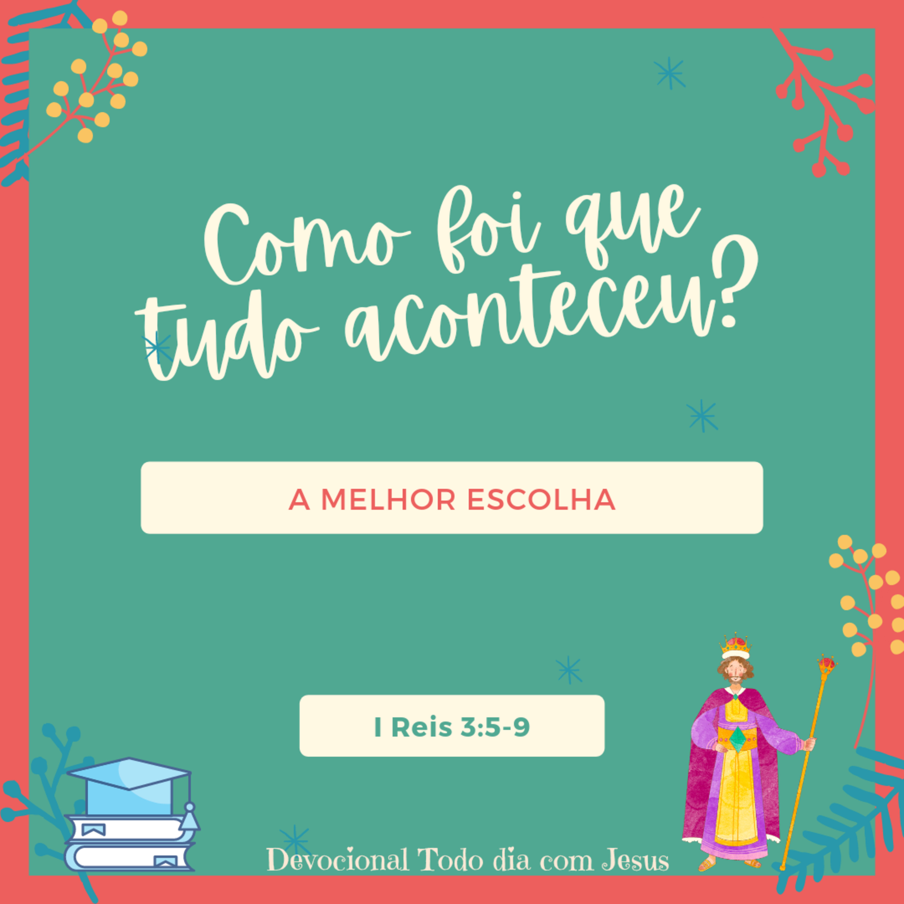 Todo dia com Jesus!