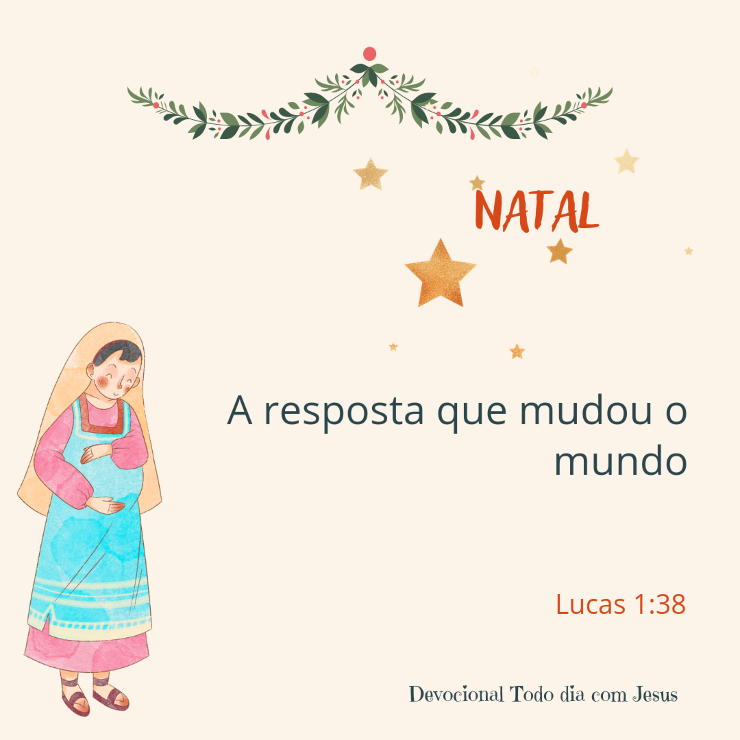 Todo dia com Jesus!