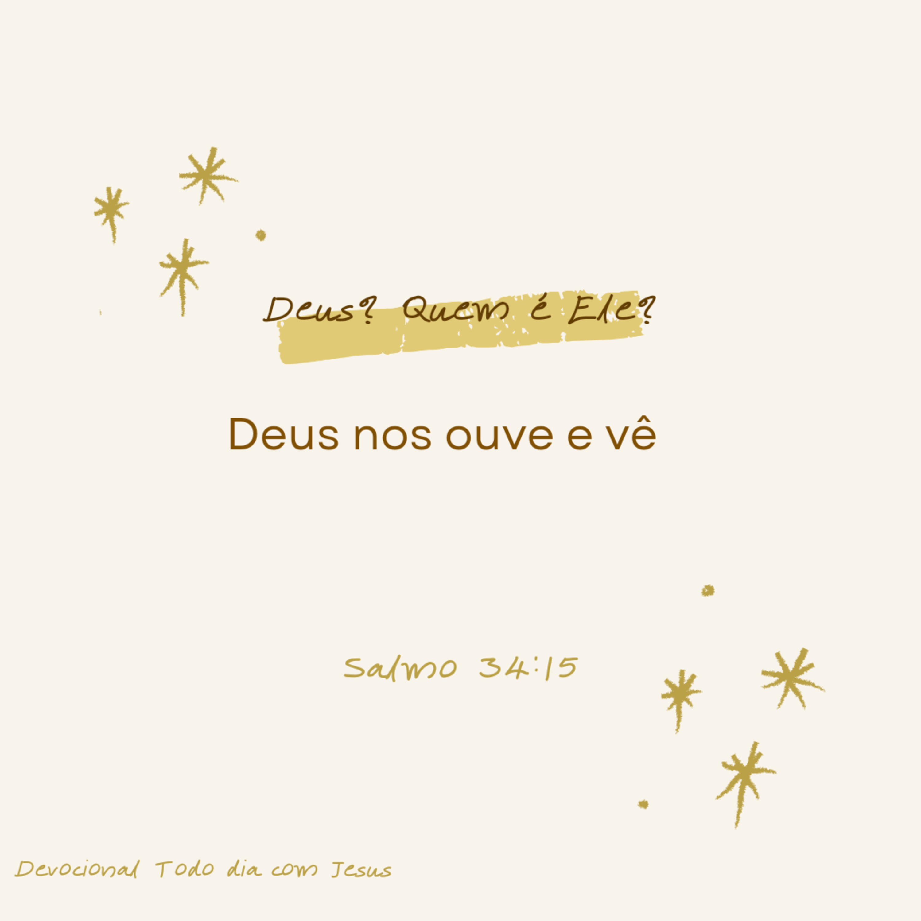 Todo dia com Jesus!