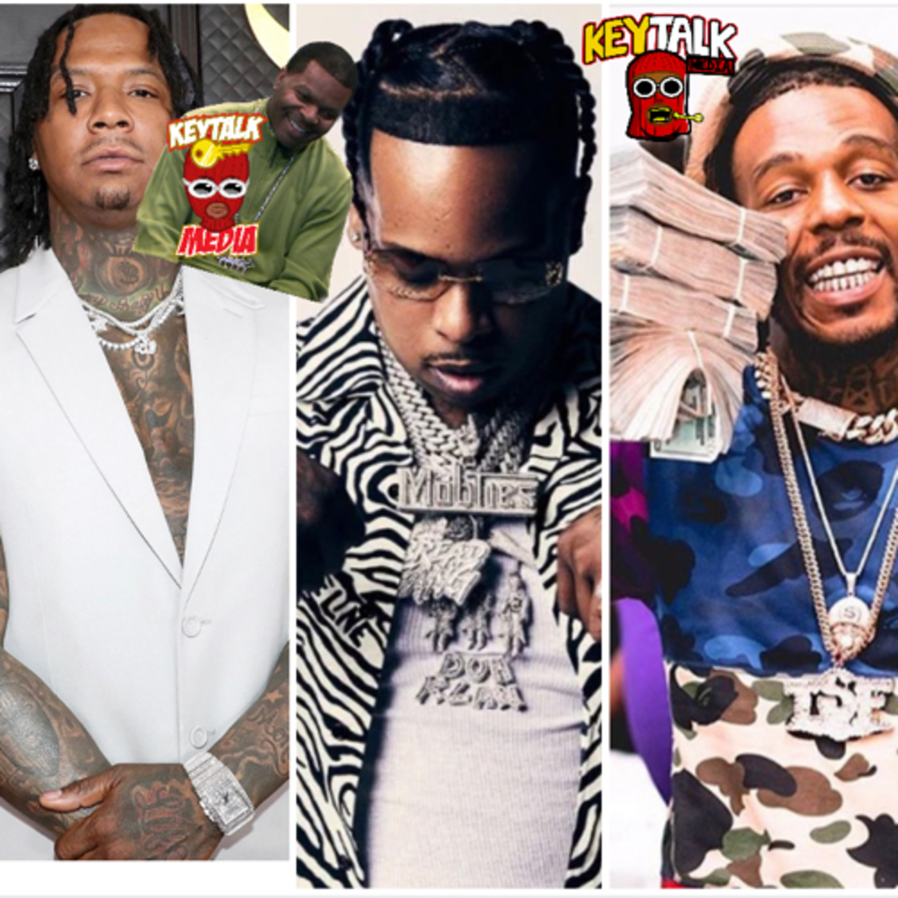 WAR READY? Finesse2Tymes SHOW BOOK on WAR as he exit Mobties + postup wit Sauce Walka & MoneyBagg Yo