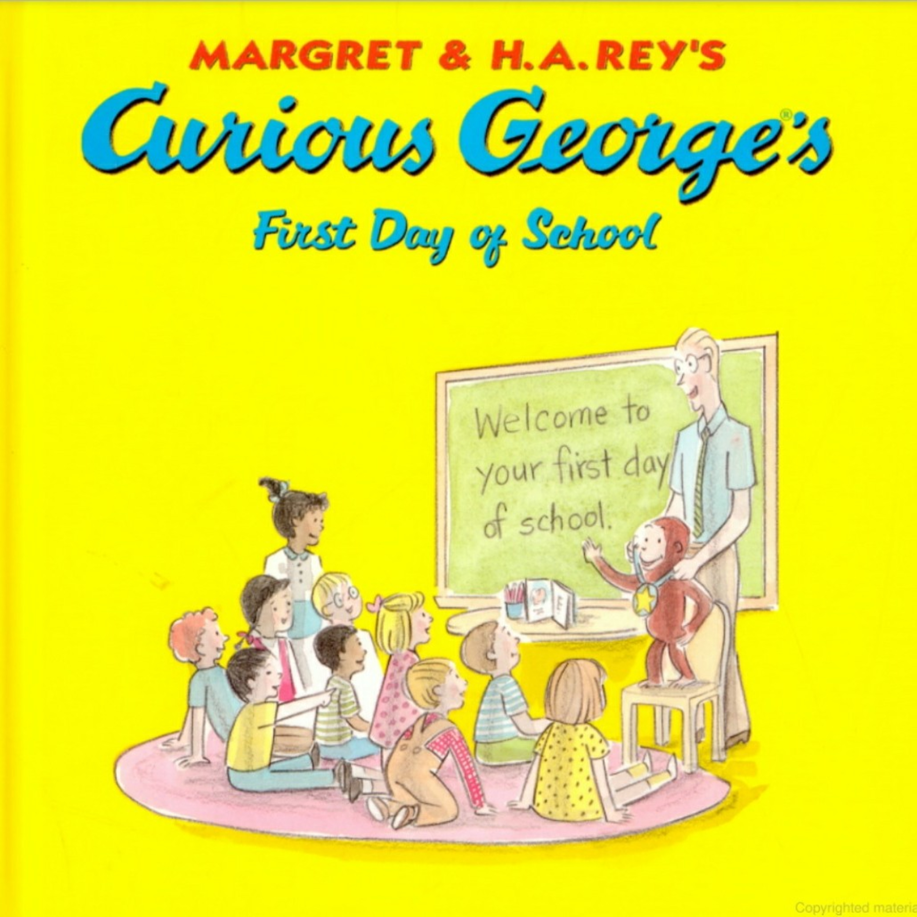 Curious George's First Day of School episode artwork