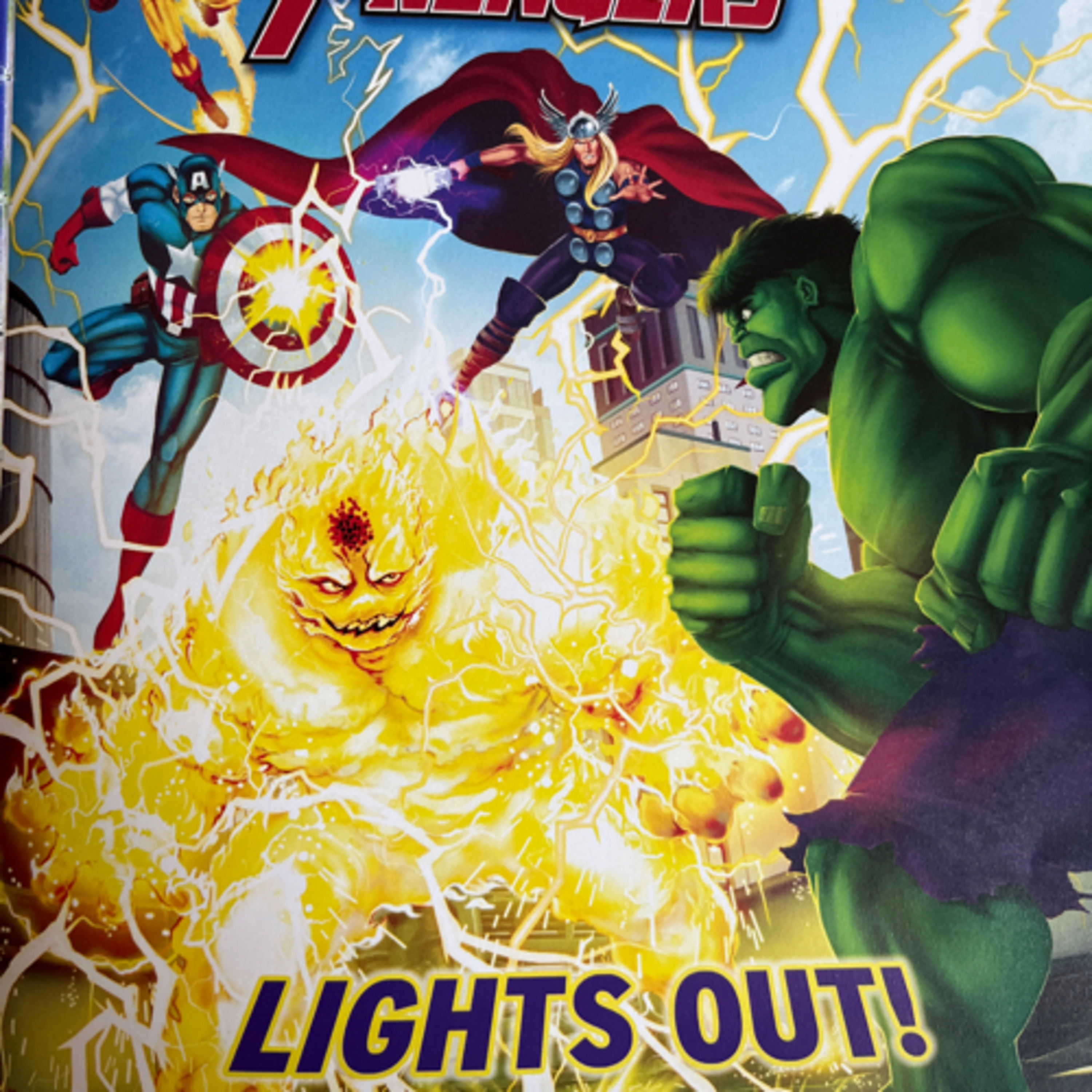 Marvel’s The Mighty Avengers Lights Out episode artwork