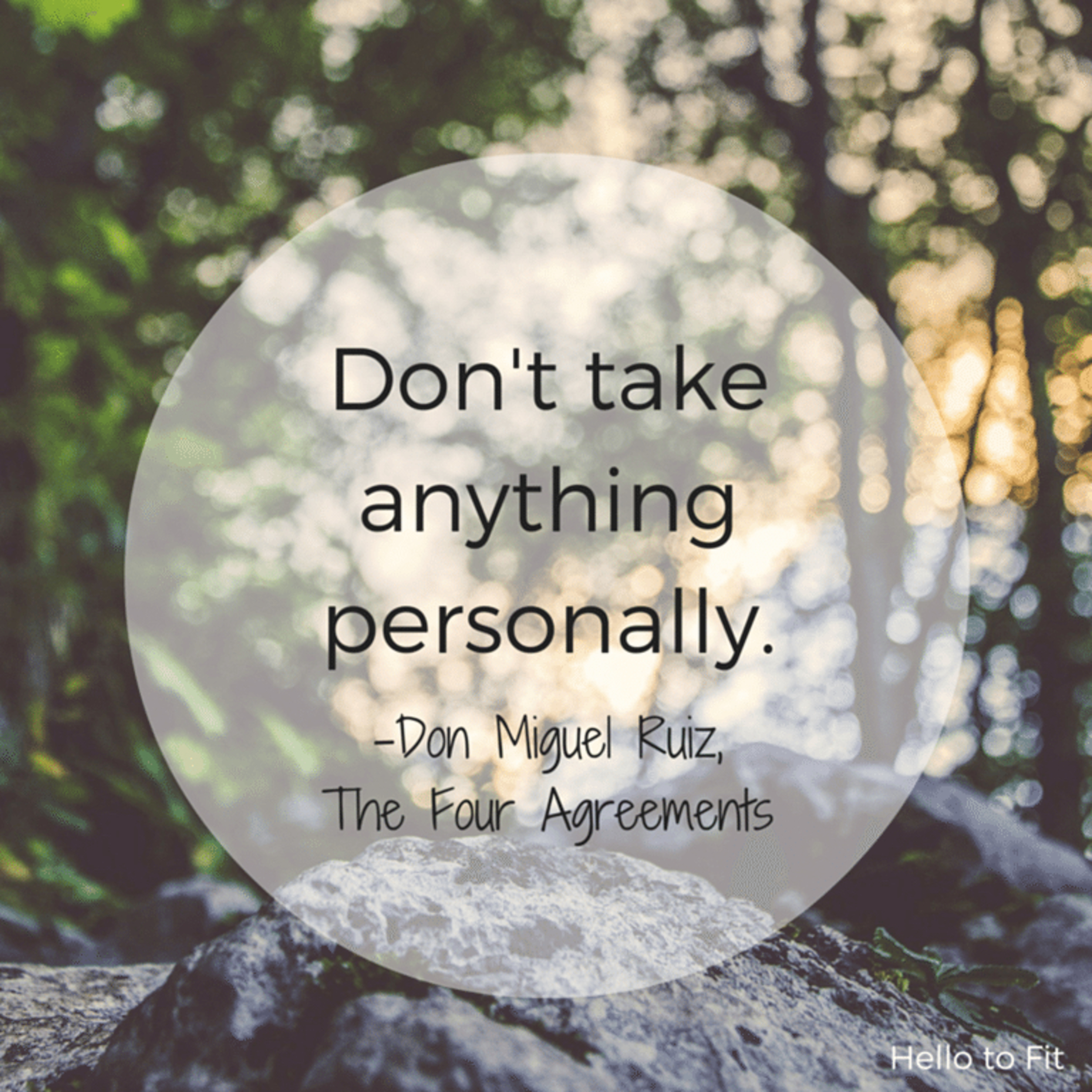 Don’t take anything personally  episode artwork