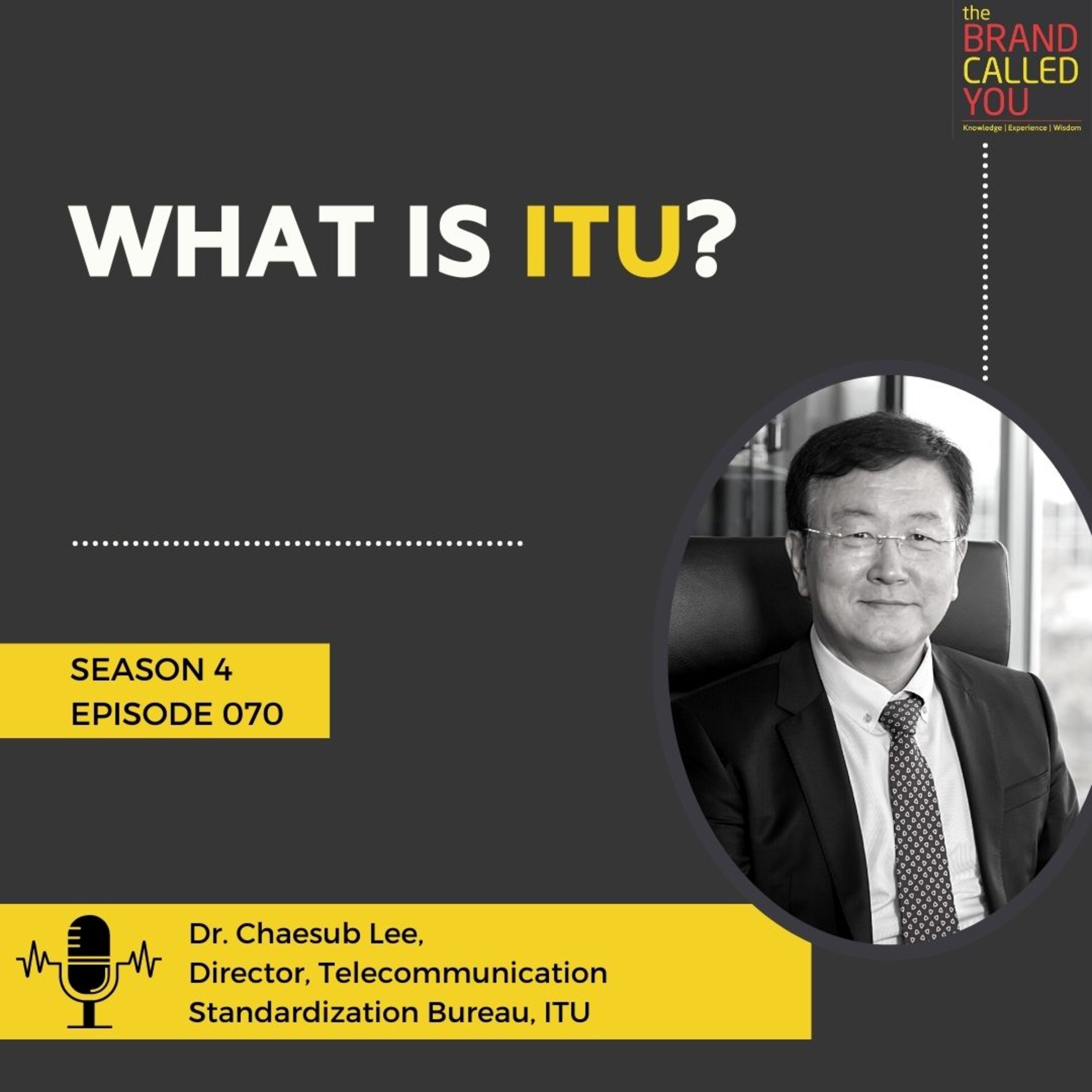 Stephan Ibaraki interviews Dr. Chaesub Lee, Director, Telecommunication Standardization Bureau, ITU