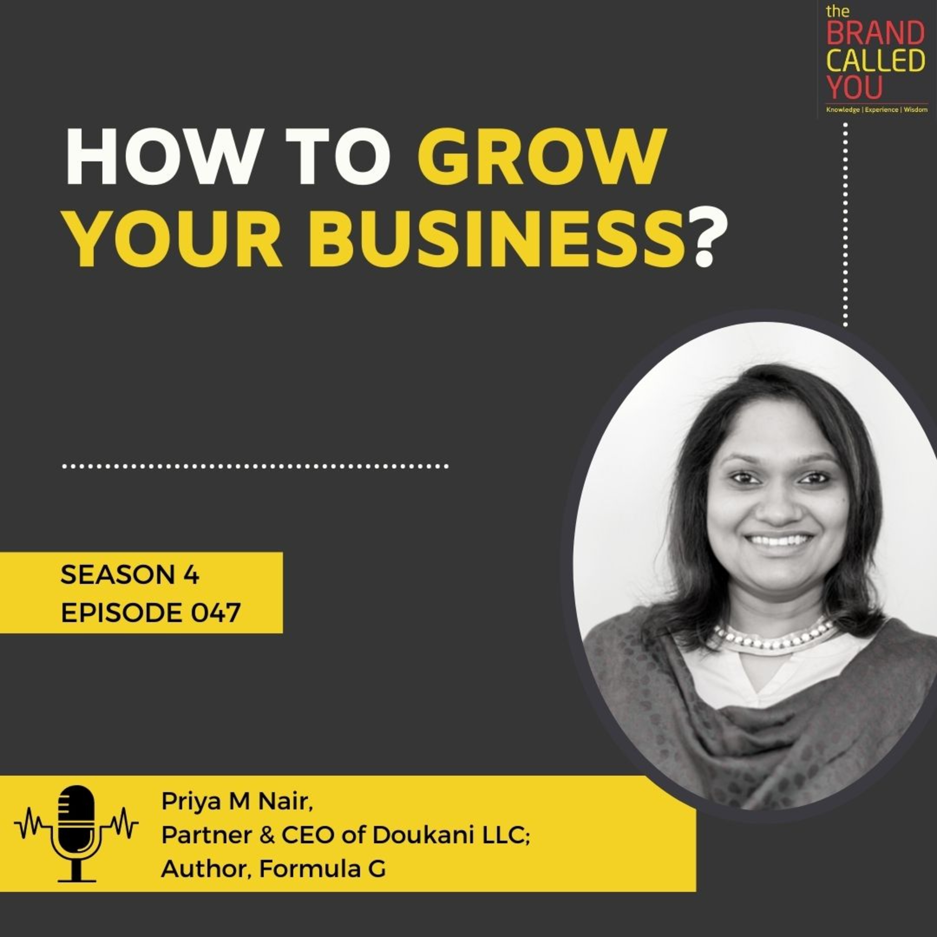Guide to a successful startup | Priya M Nair, Partner & CEO of Doukani LLC; Author, Formula G