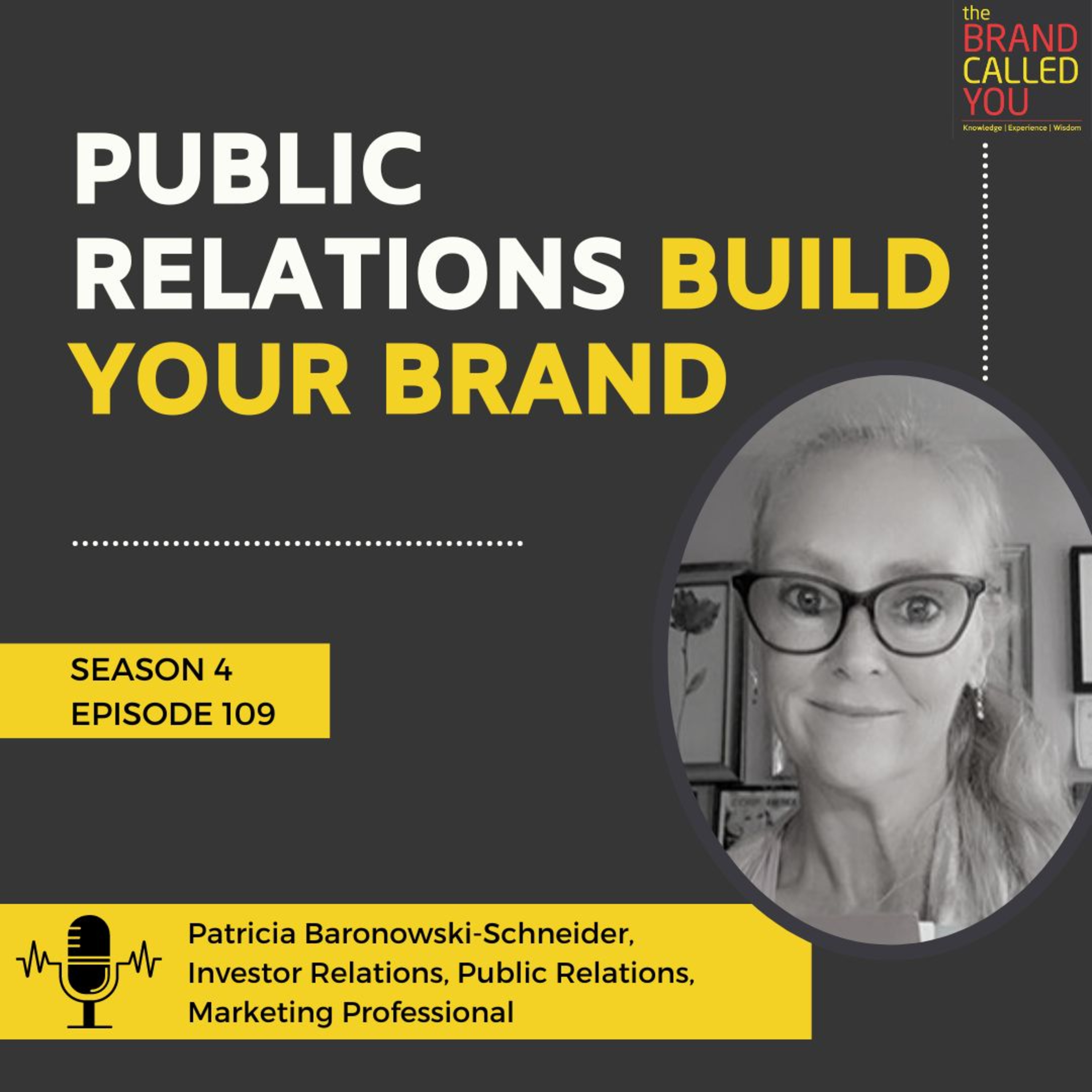 Why Invest in Public Relations? | Patricia Baronowski-Schneider, Investor Relations, Public Relations, Marketing Professional