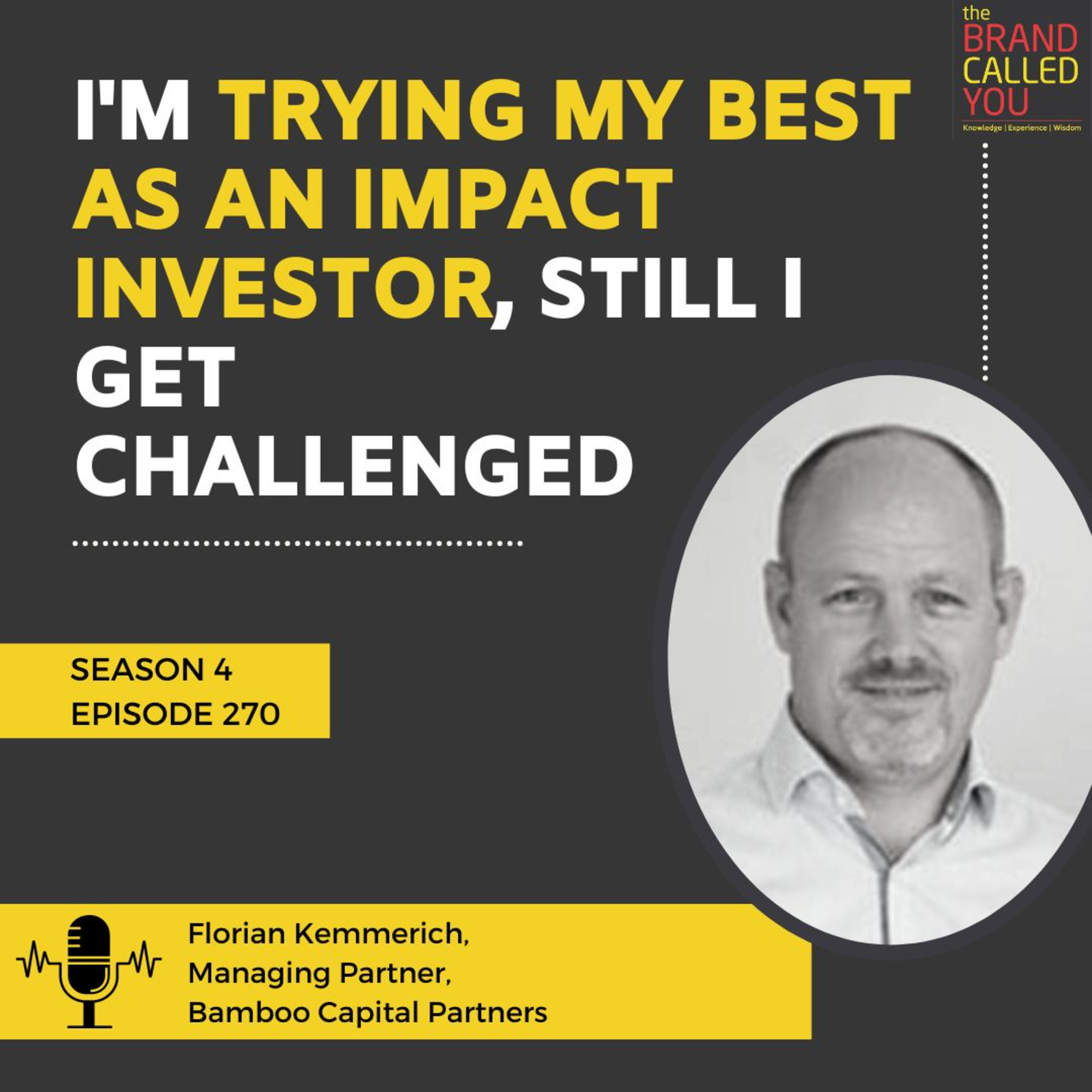 Meet the Chair of Chairs | Florian Kemmerich, Managing Partner, Bamboo Capital Partners
