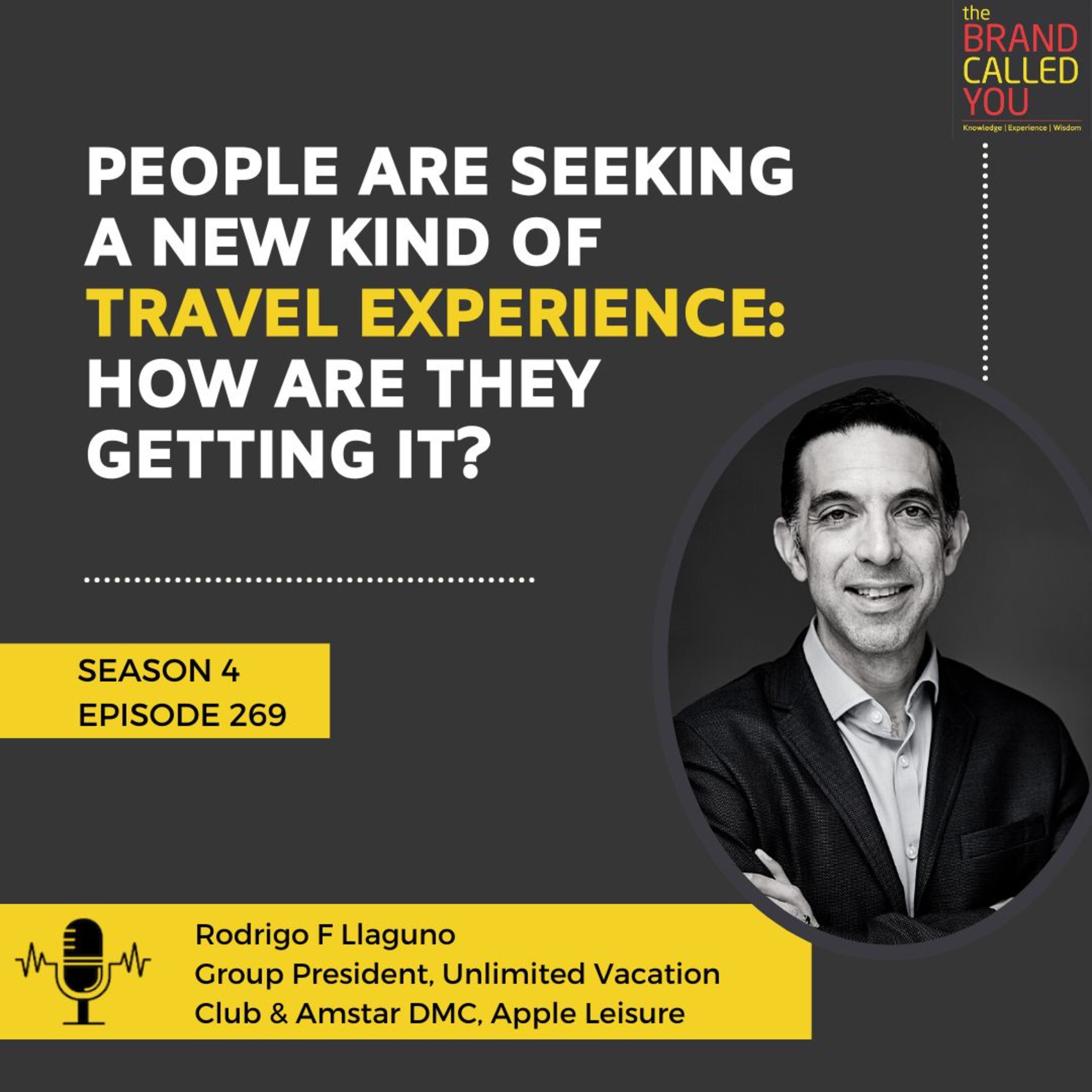 People are seeking a new kind of travel experience: how are they getting it? | Rodrigo Llaguno, Group President, Unlimited Vacation Club & Amstar DMC, Apple Leisure