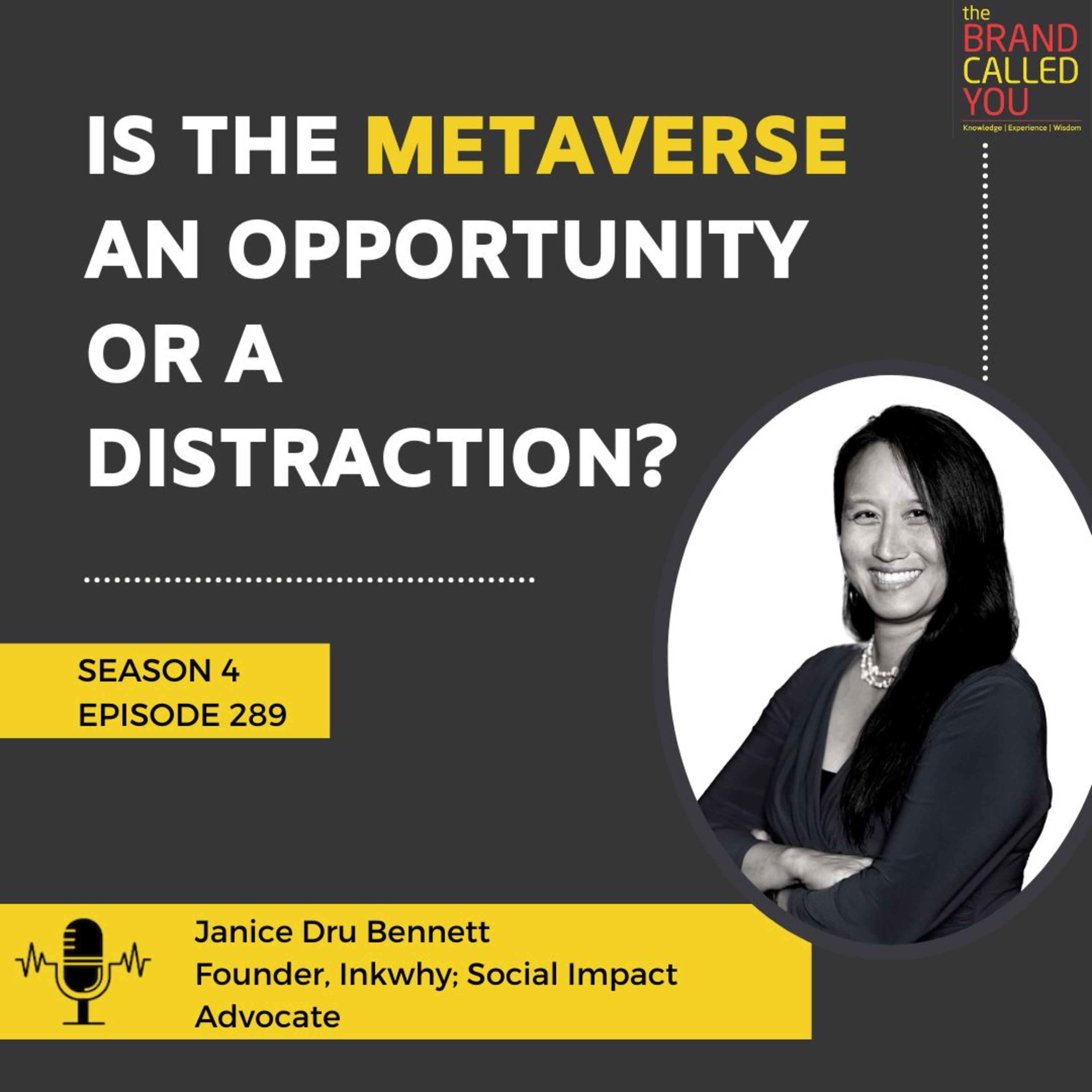 Is the Metaverse an opportunity or a distraction?| Janice Dru Bennett, Founder, Inkwhy; Social Impact Advocate
