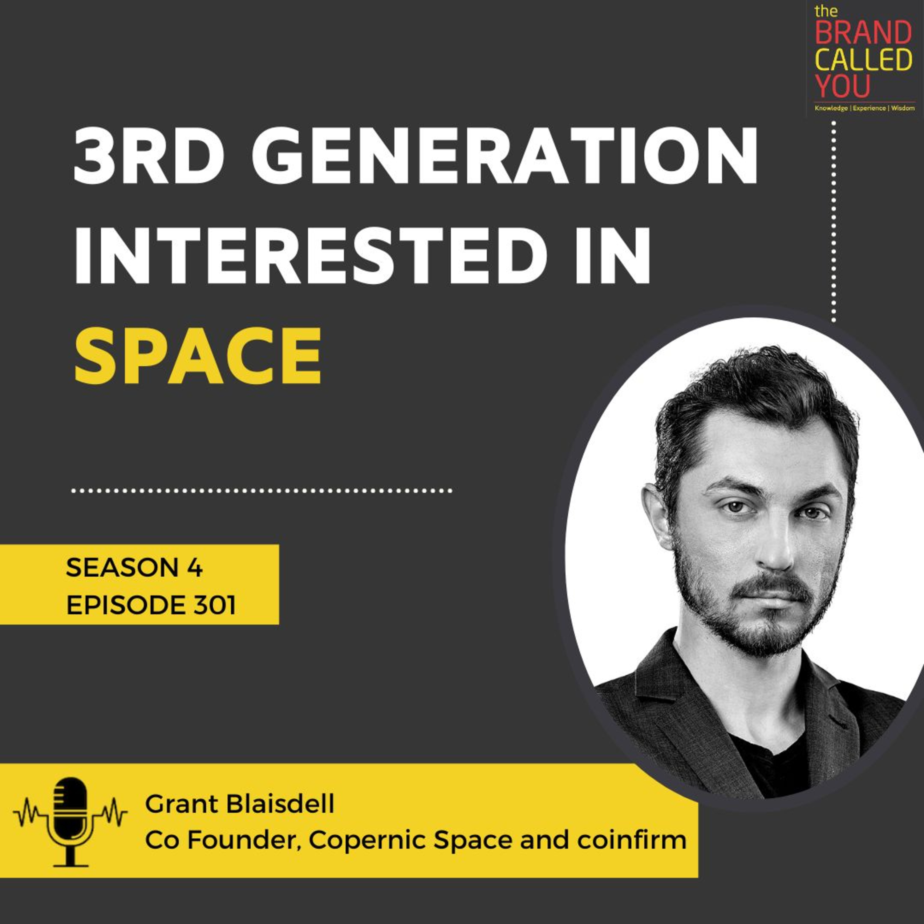 3rd generation interested in space| Grant Blaisdell | Co-Founder, Copernic Space and Coinfirm |