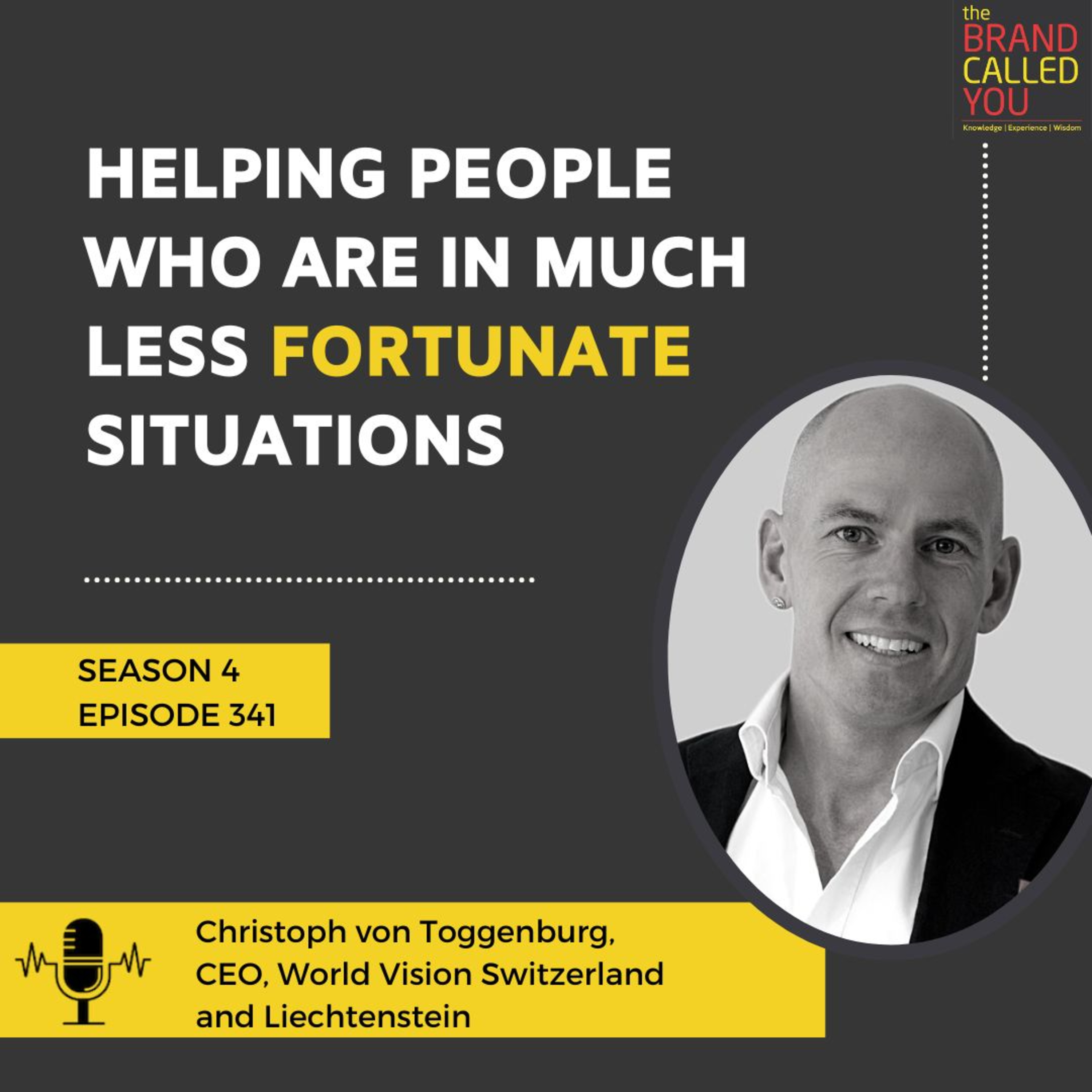 Helping people who are in much less fortunate situations | Christoph von Toggenburg, CEO, World Vision Switzerland, and Liechtenstein