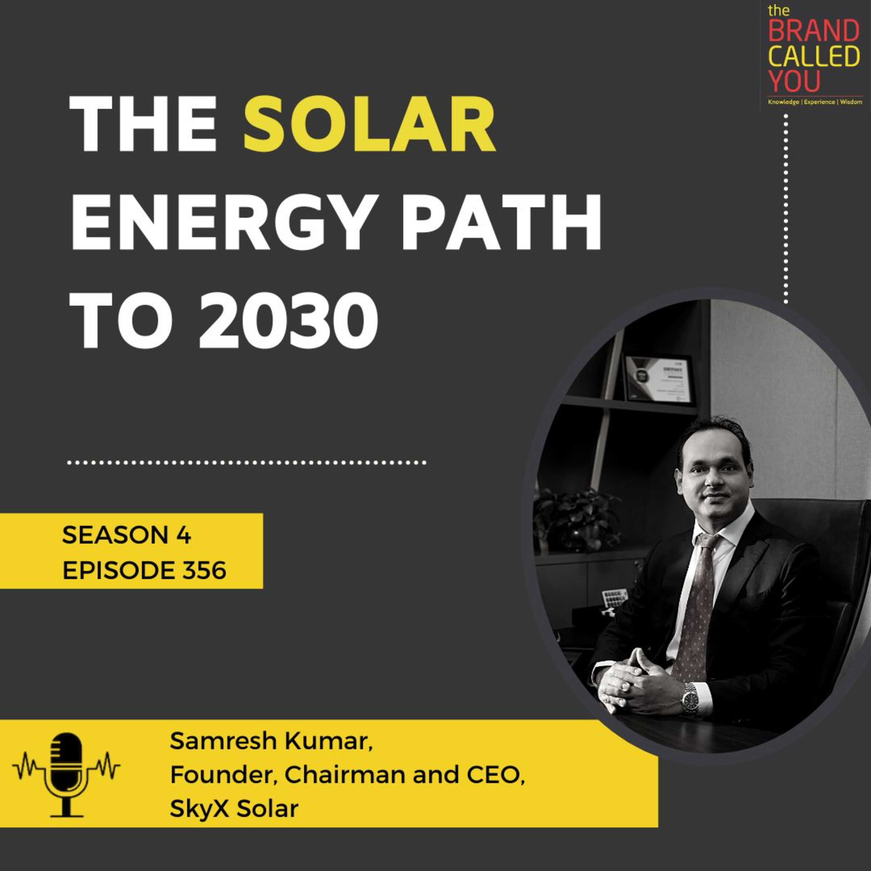 The Solar Energy Path to 2030 | Samresh Kumar, Founder, Chairman, and CEO, SkyX Solar
