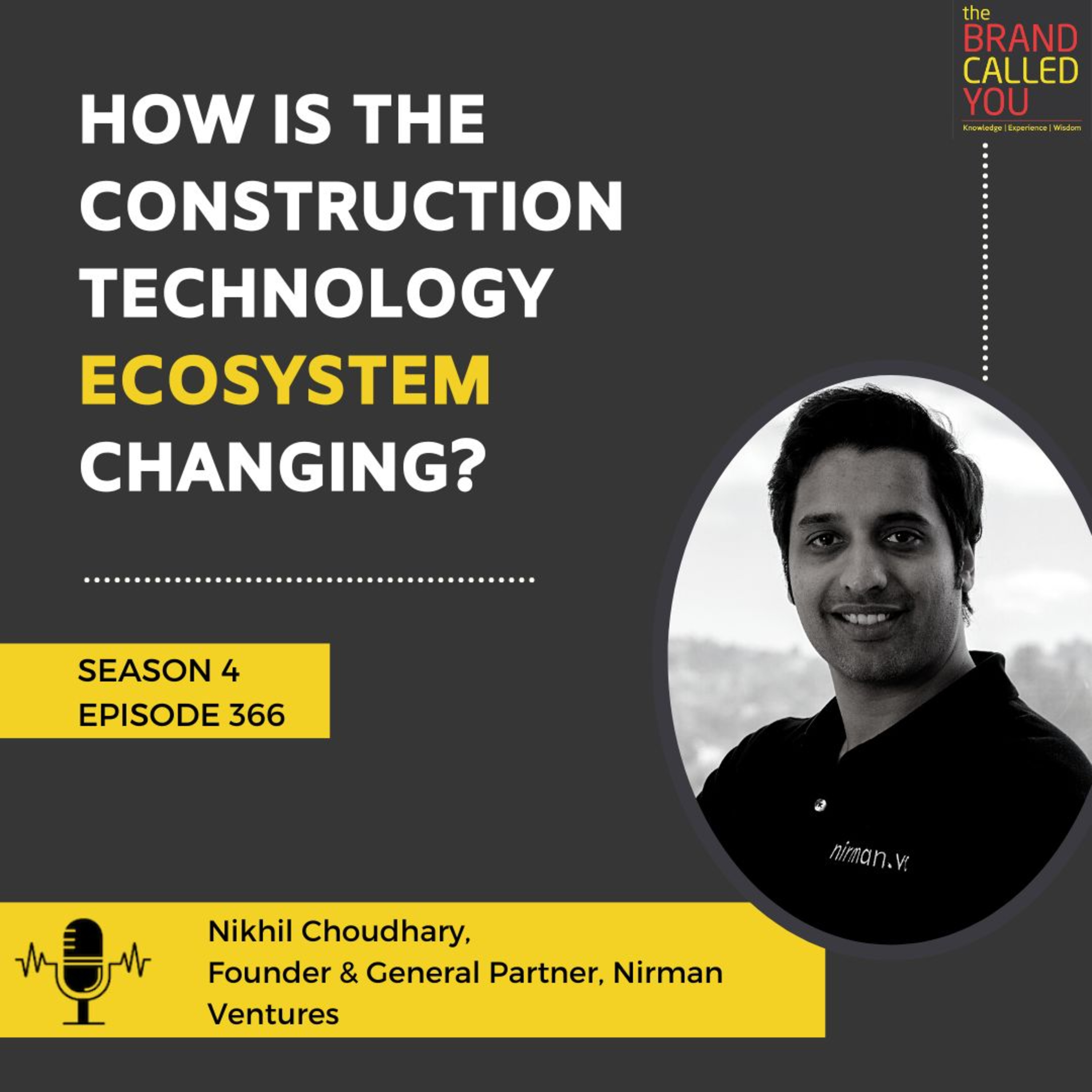 How is the construction technology ecosystem changing? | Nikhil Choudhary, Founder & General Partner, Nirman Ventures