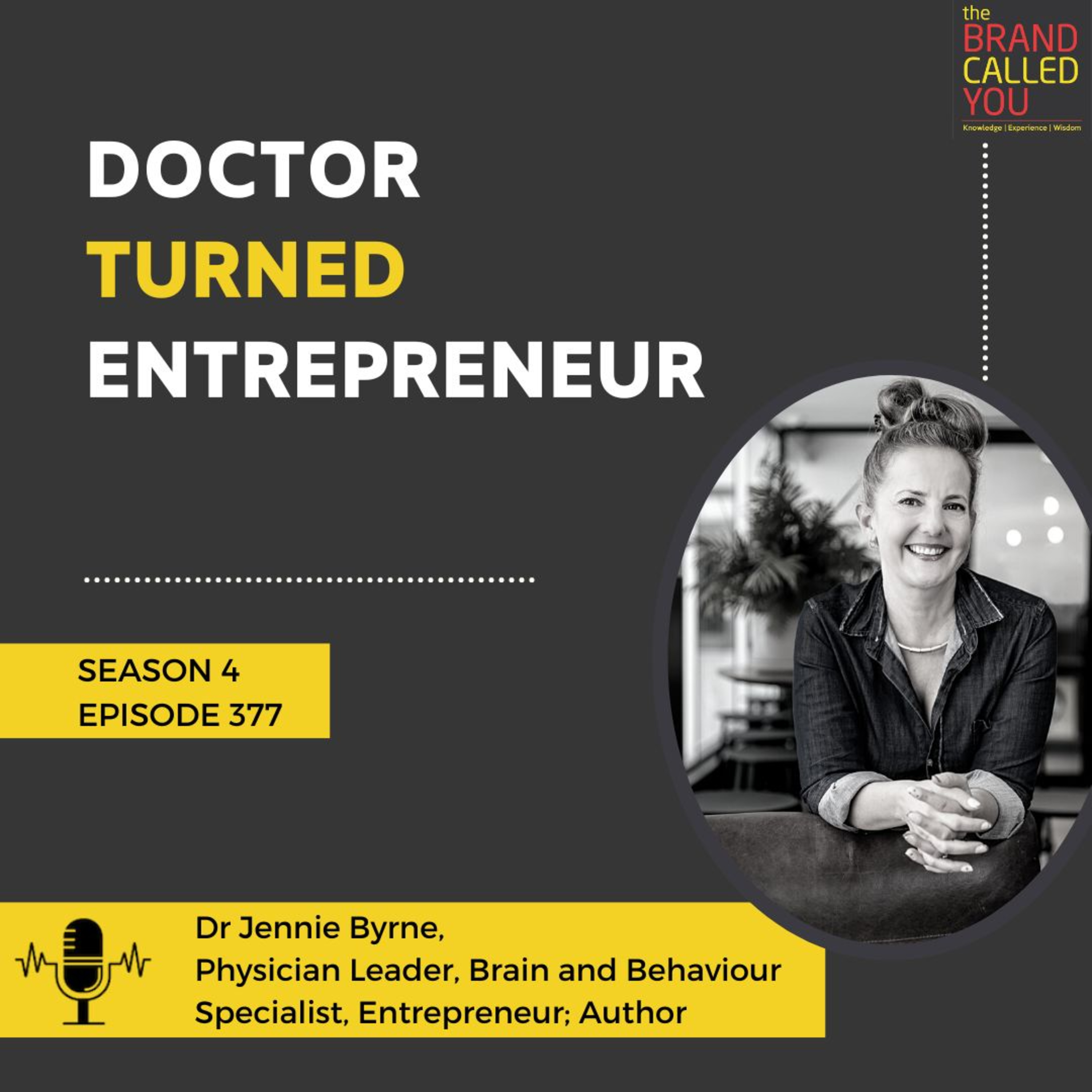 Doctor turned entrepreneur | Dr Jennie Byrne | Physician Leader | Brain & Behaviour Specialist | Author