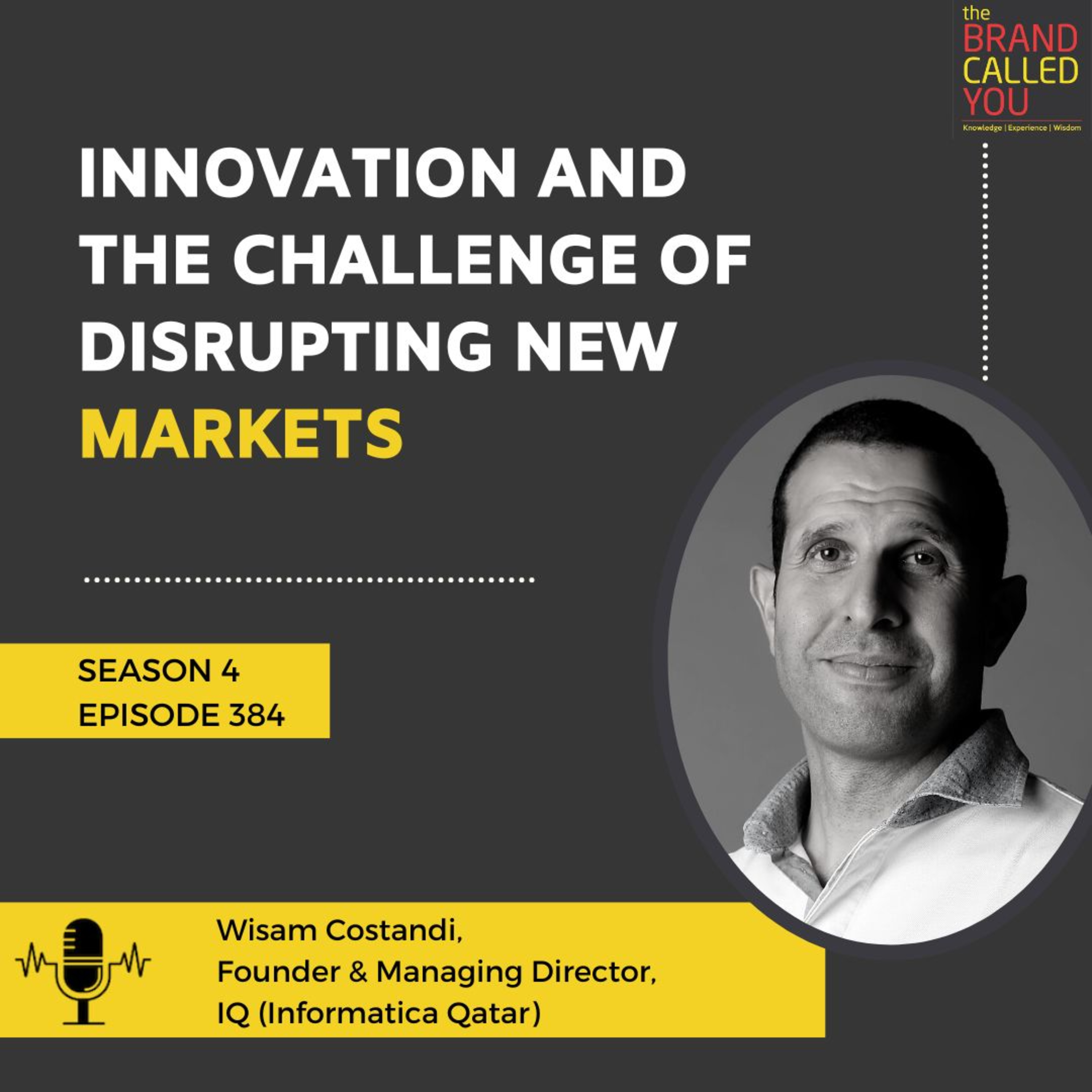 Innovation and the Challenge of disrupting new markets | Wisam Costandi, Founder & Managing Director, IQ (Informatica Qatar)