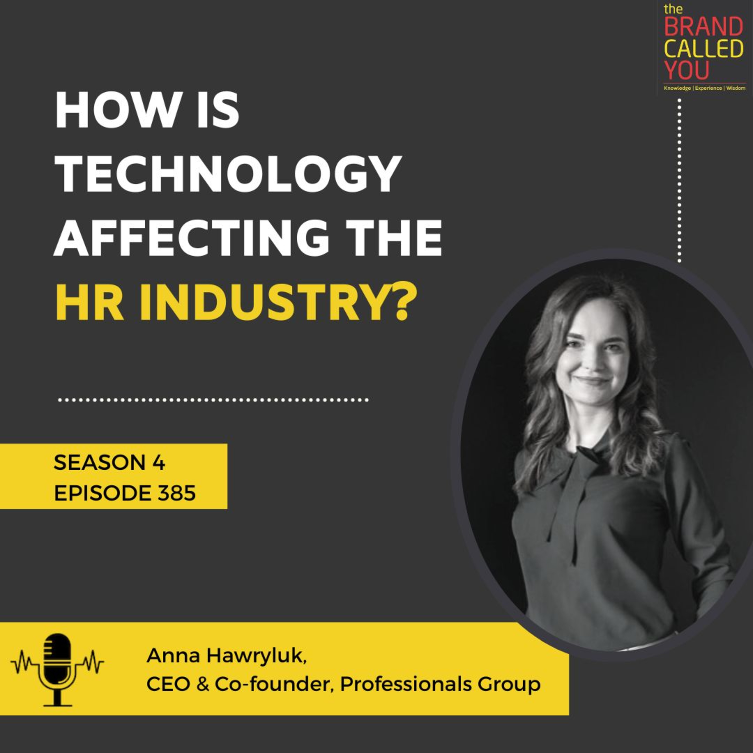 How is Technology affecting the HR Industry? | Anna Hawryluk, CEO & Co-founder, Professionals Group