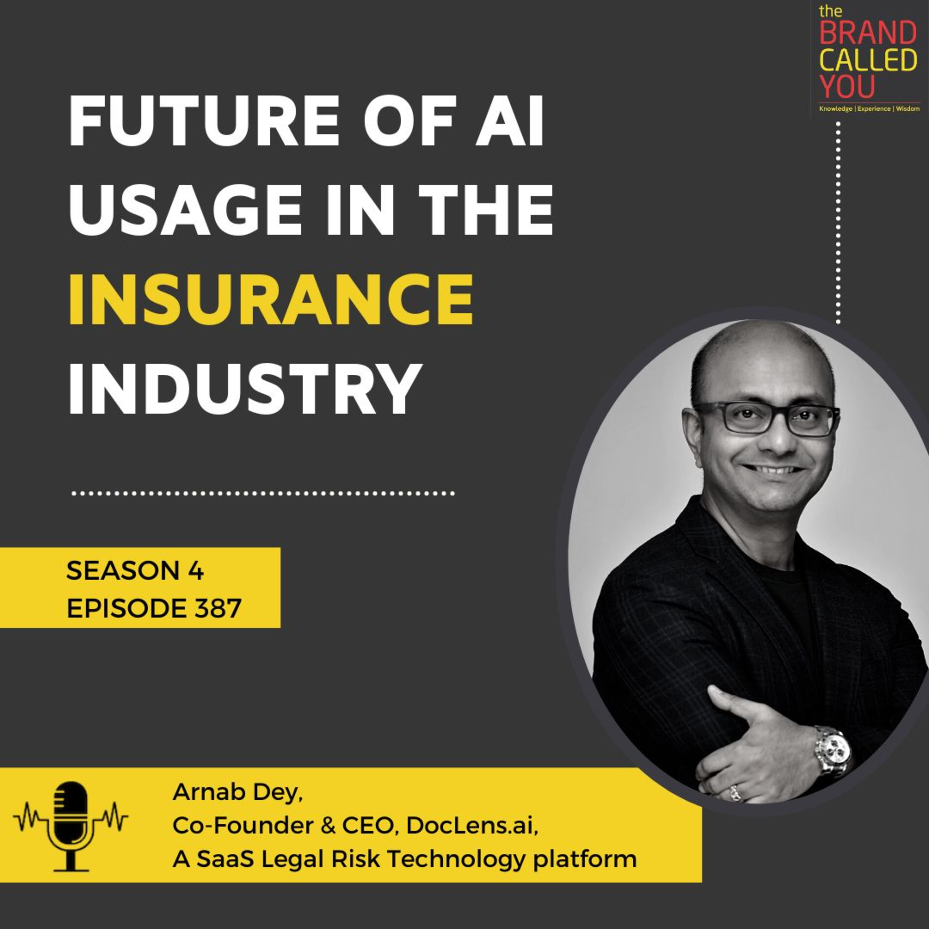 Future of AI Usage in the Insurance Industry | Arnab Dey, Co-Founder & CEO, DocLens.ai, A SaaS Legal Risk Technology platform