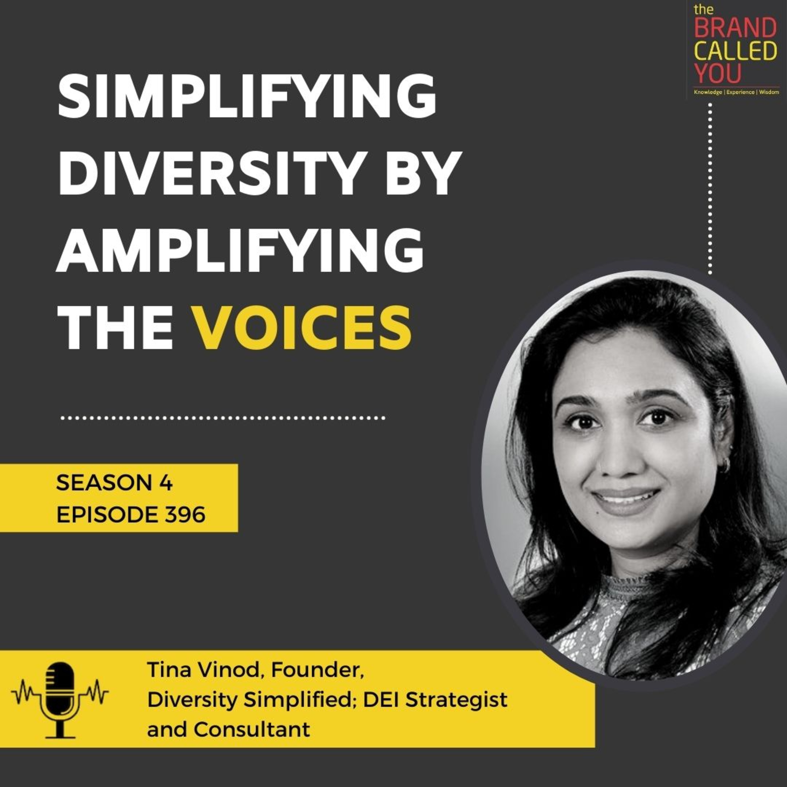 Simplifying Diversity by Amplifying the Voices | Tina Vinod | Founder | Diversity Simplified | DEI Strategist and Consultant