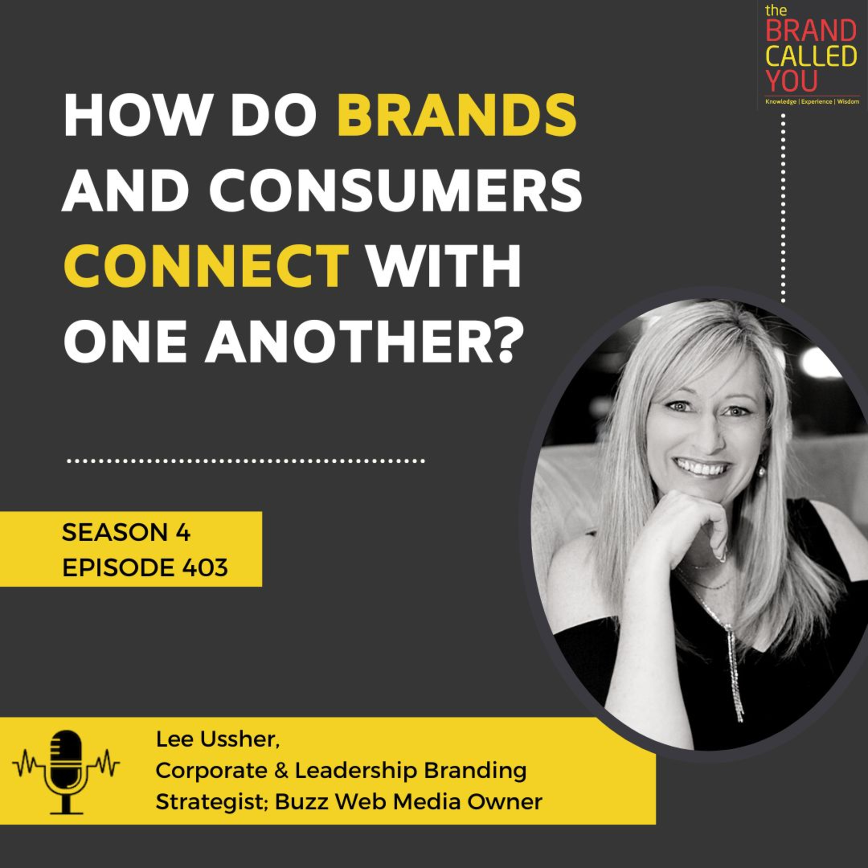How do brands and consumers connect with one another? | Lee Ussher, Corporate & Leadership Branding Strategist; Buzz Web Media Owner