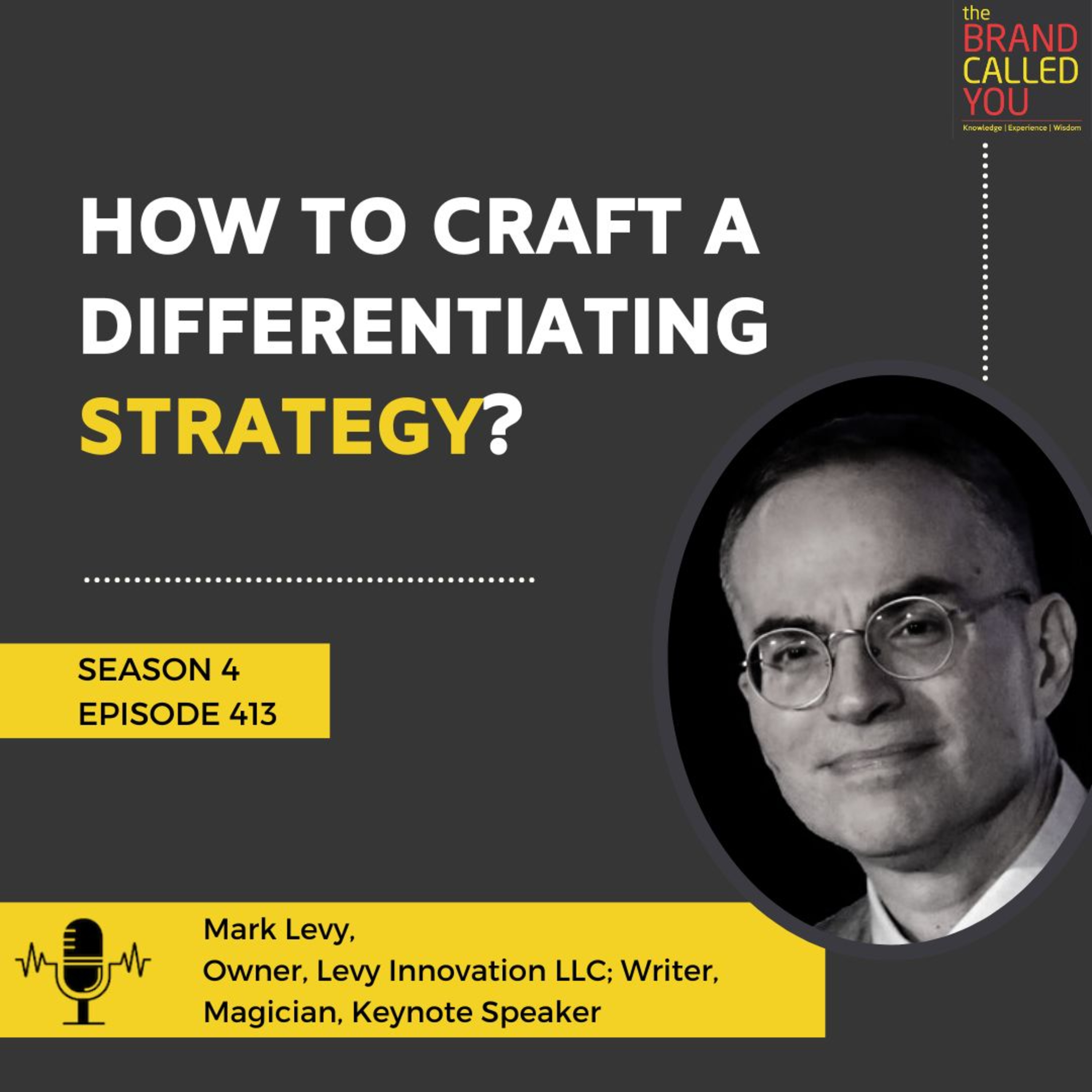 How to Craft a Differentiating Strategy? | Mark Levy | Owner, Levy Innovation LLC; Writer, Magician, Keynote Speaker