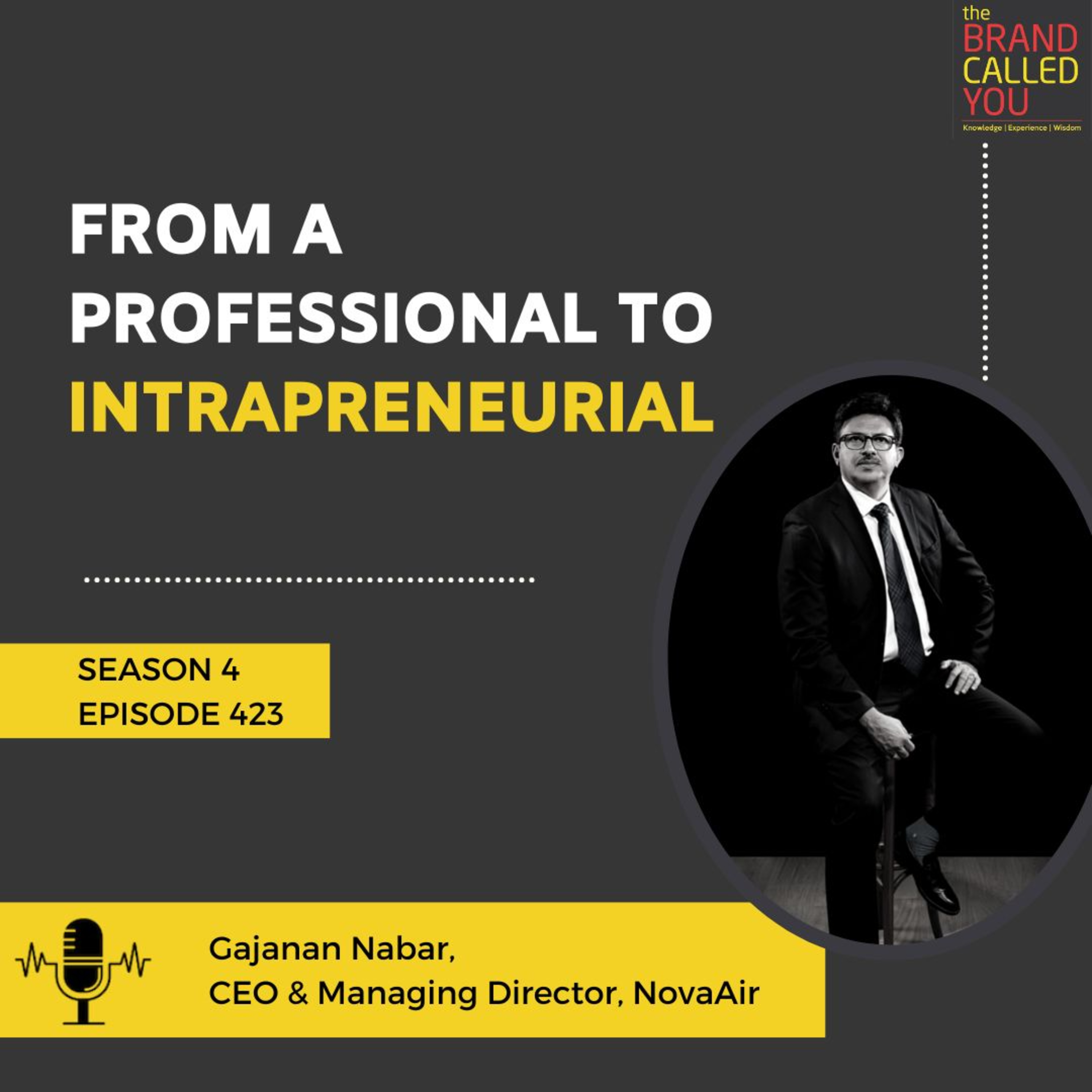 From a professional to intrapreneurial | Gajanan Nabar | CEO & Managing Director | NovaAir
