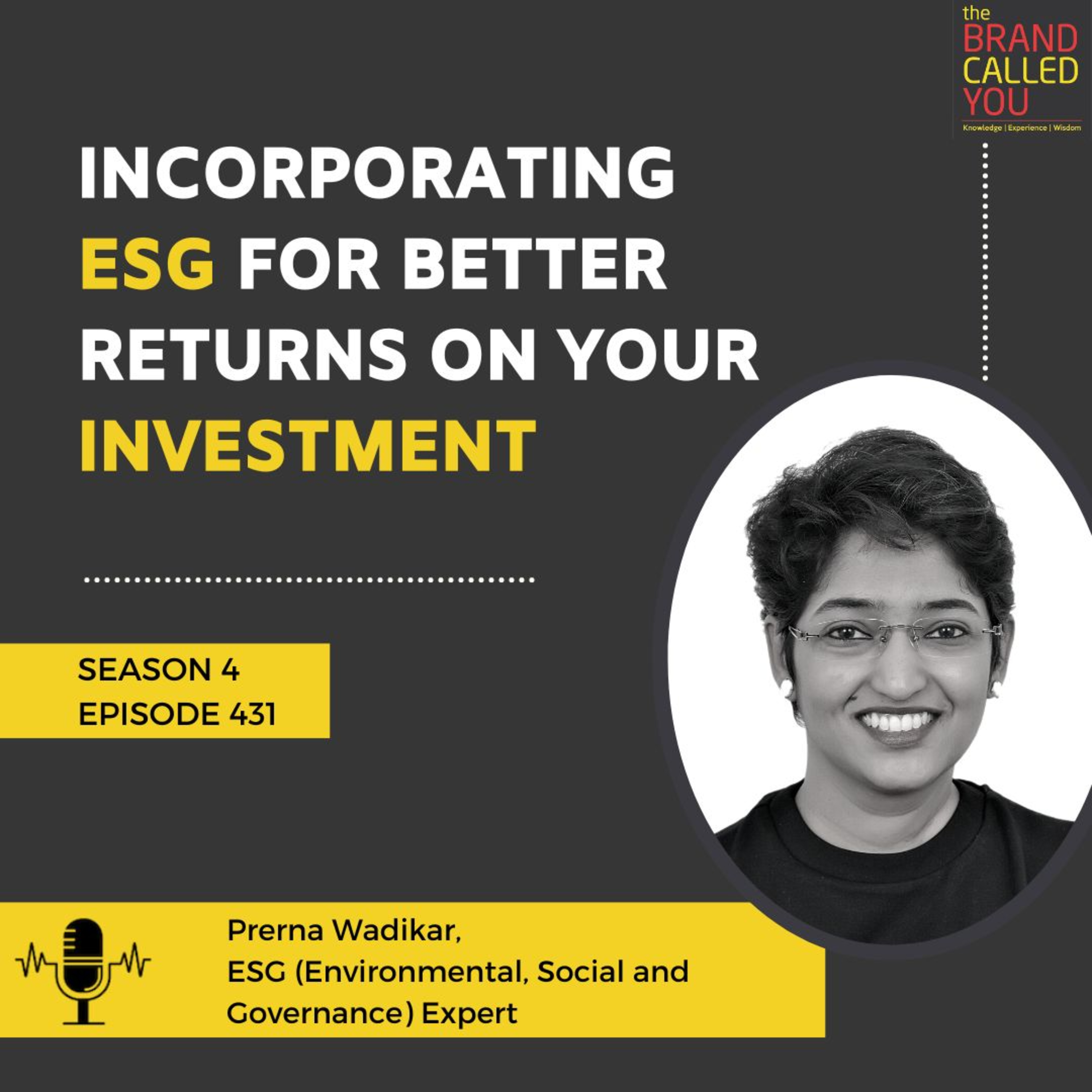 Incorporating ESG for Better Returns on your Investment | Prerna Wadikar, ESG (Environmental, Social, and Governance) Expert
