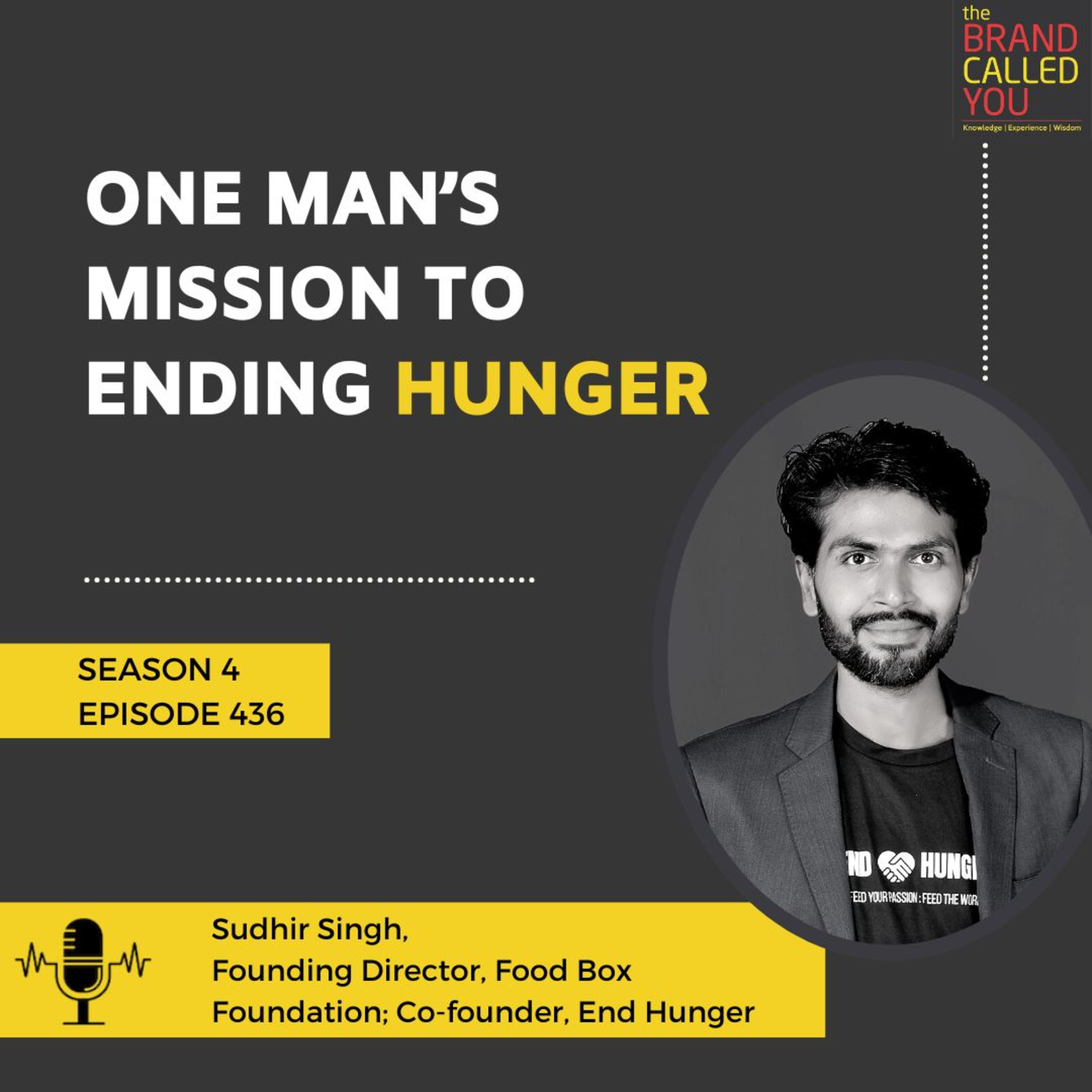 One Man’s Mission to Ending Hunger | Sudhir Singh, Founding Director, Food Box Foundation; Co-founder, End Hunger