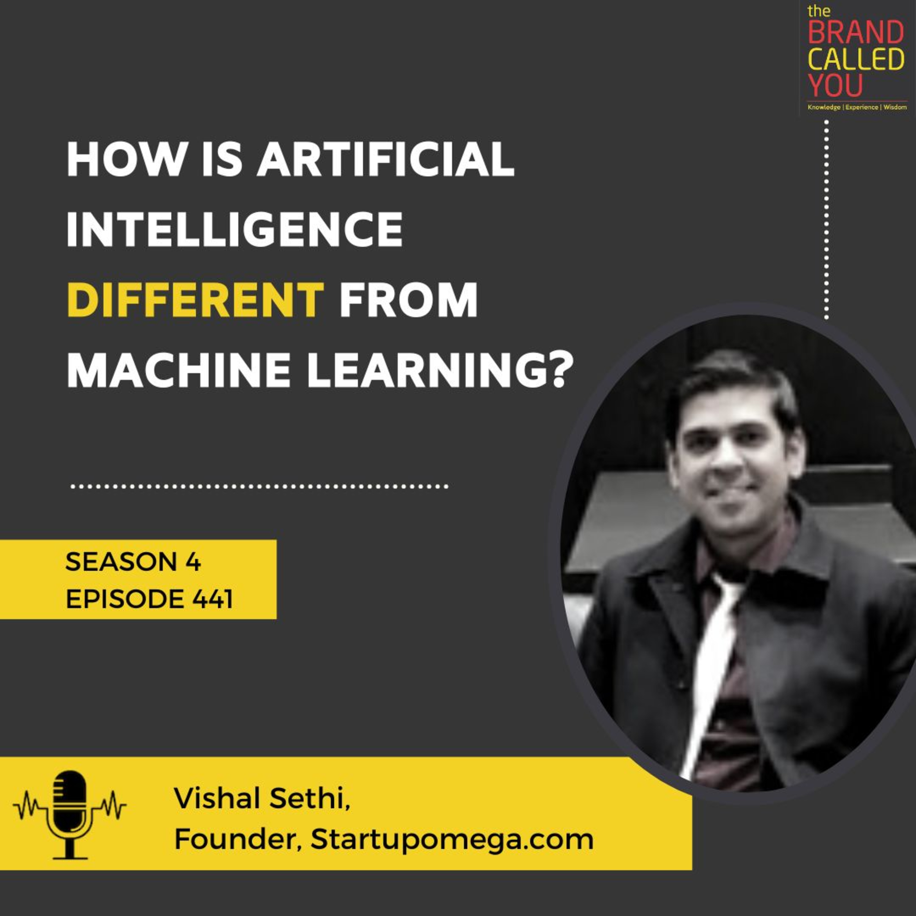 How is Artificial Intelligence different from Machine Learning? | Vishal Sethi, Founder, Startupomega.com