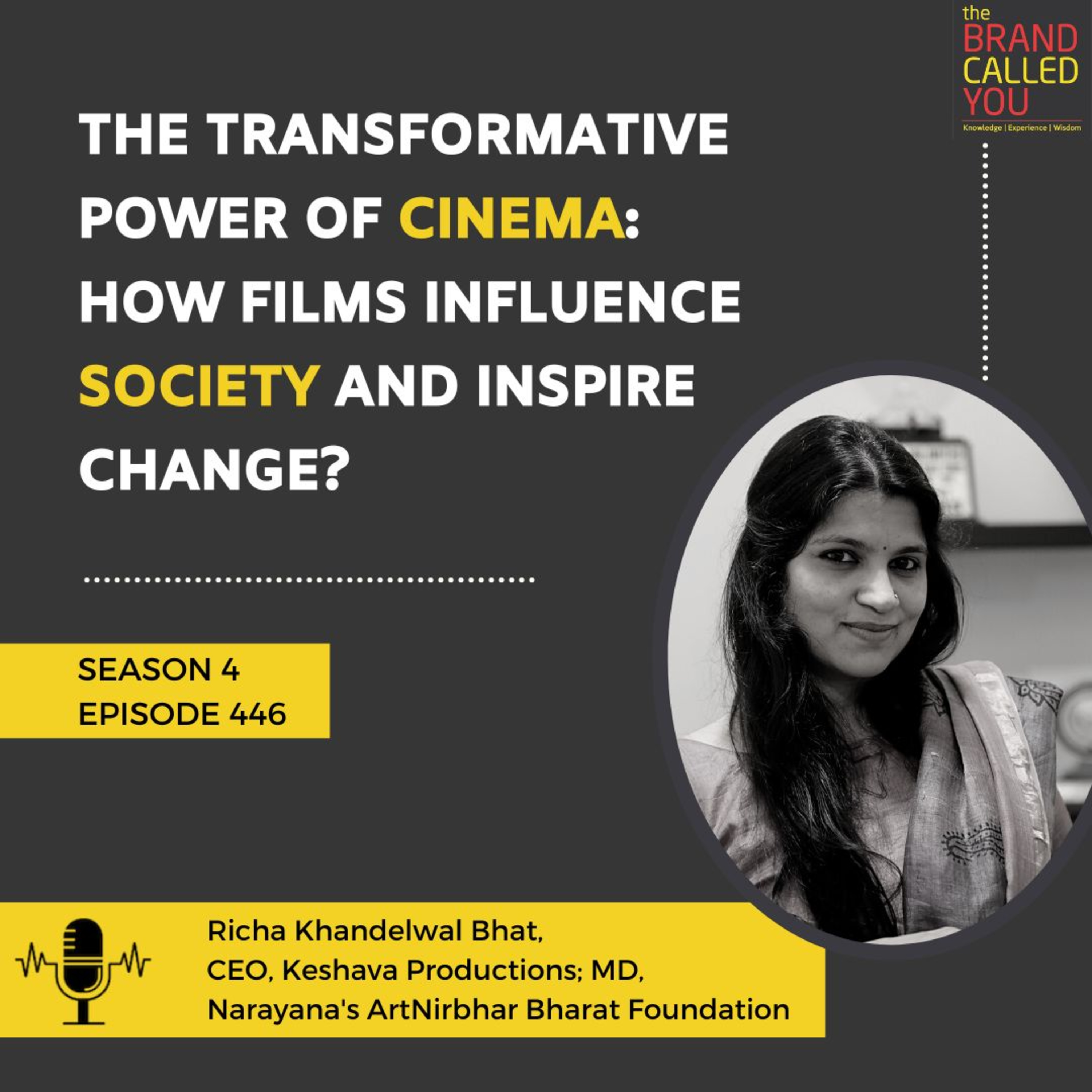 The Transformative Power of Cinema: How Films Influence Society and Inspire Change? | Richa Khandelwal Bhat, CEO, Keshava Productions; MD, Narayana's ArtNirbhar Bharat Foundation