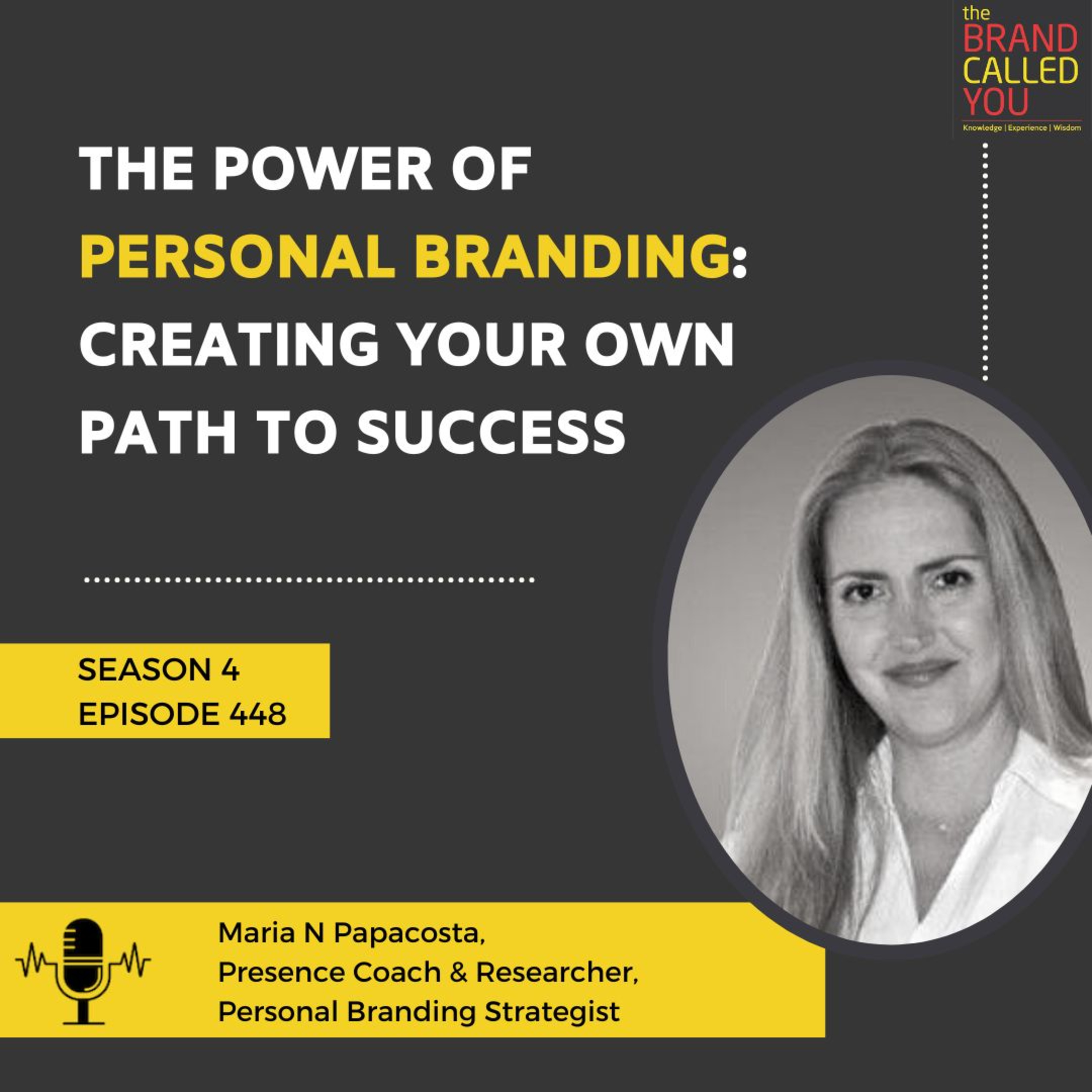 The Power of Personal Branding: Creating Your Own Path to Success | Maria N Papacosta, Presence Coach & Researcher, Personal Branding Strategist