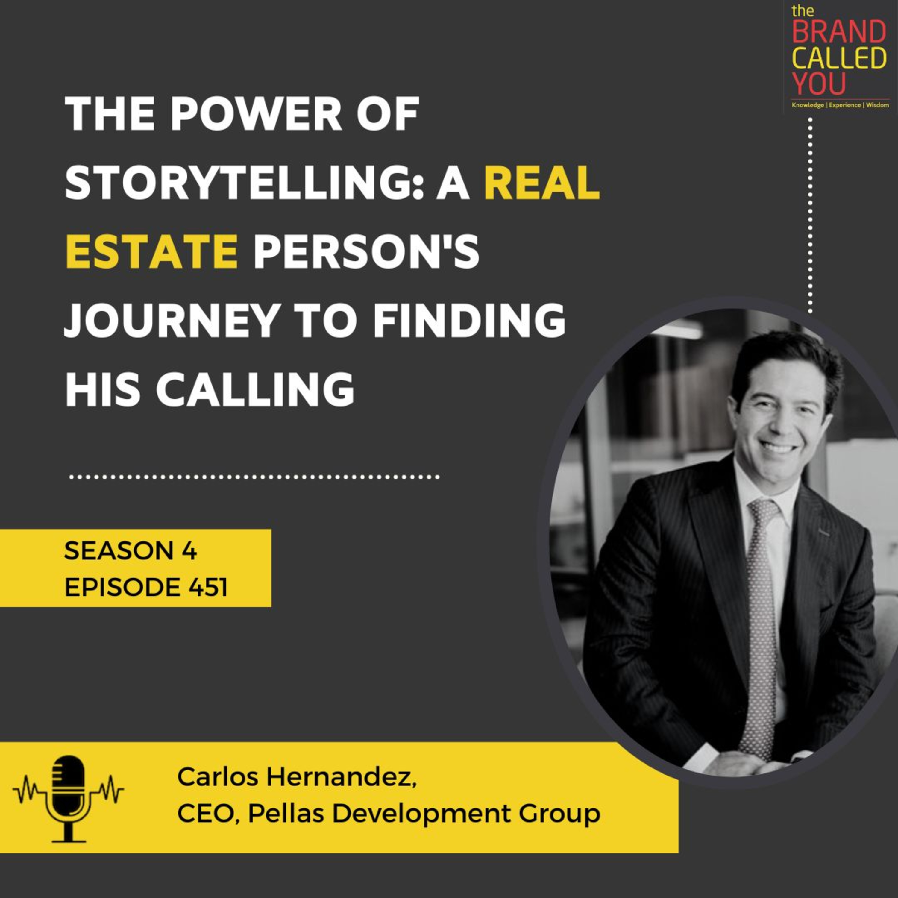 The Power of Storytelling: A Real Estate Person's Journey to Finding His Calling | Carlos Hernandez, CEO, Pellas Development Group