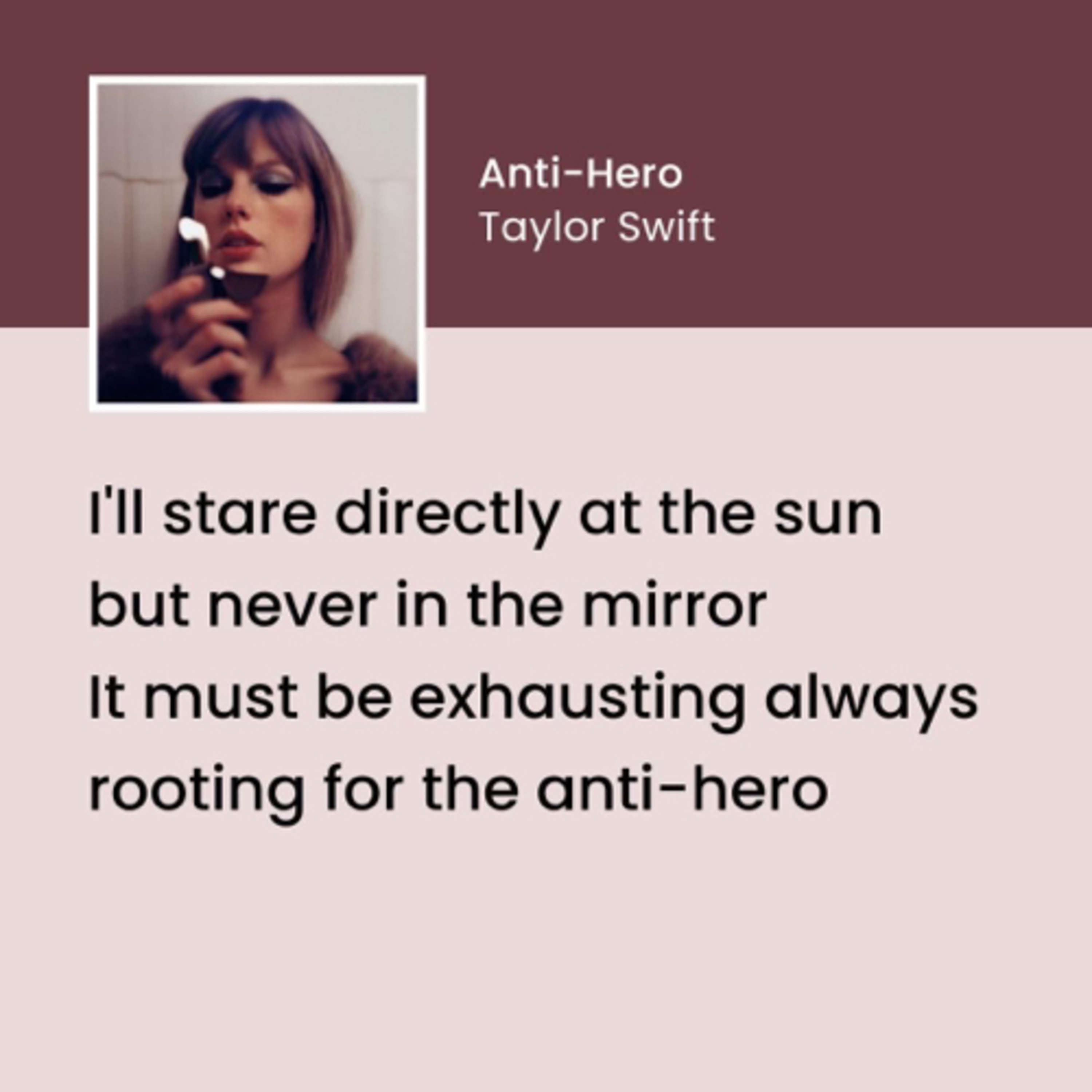 Taylor swift within my life  episode artwork