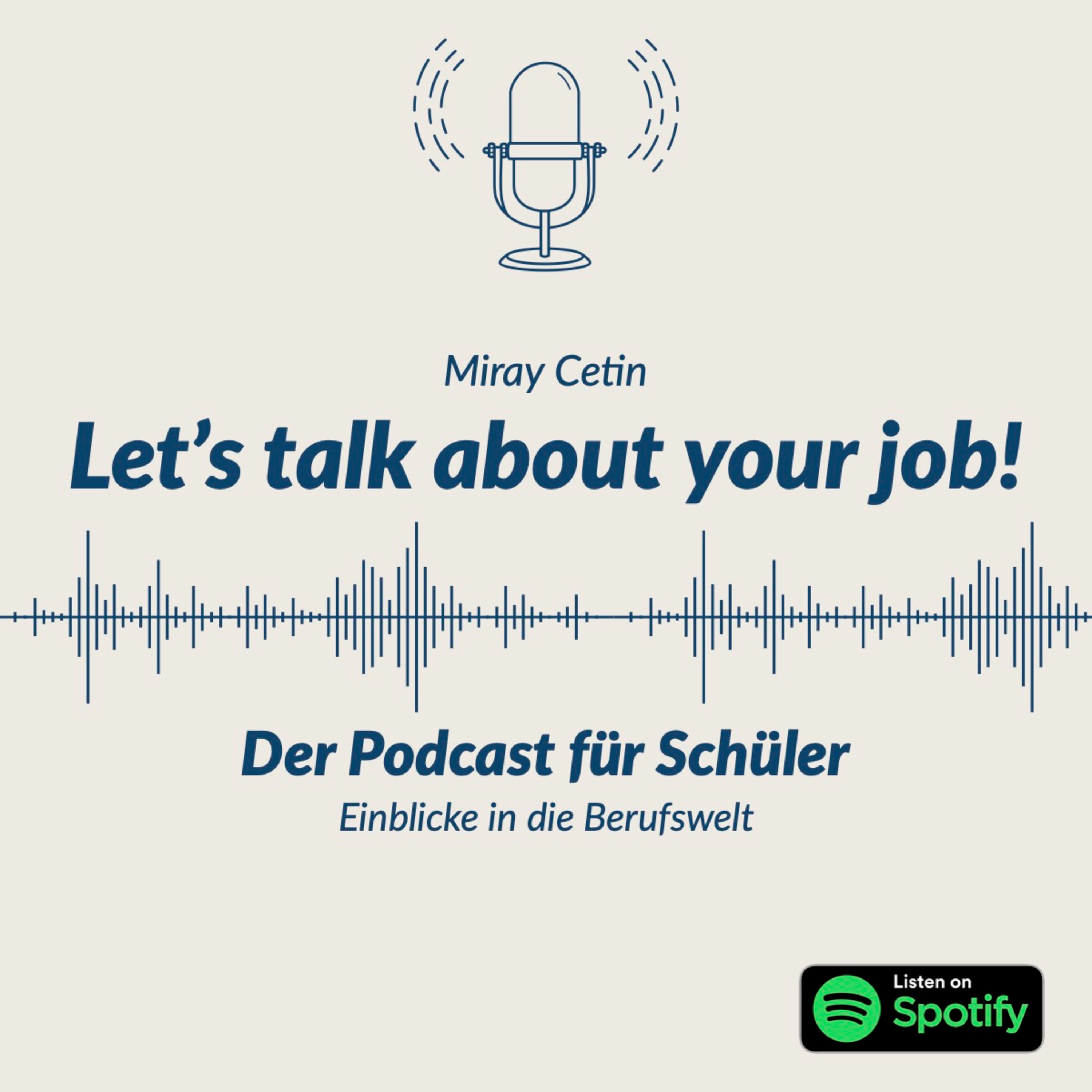 Intro - "Let's talk about your job!" episode artwork