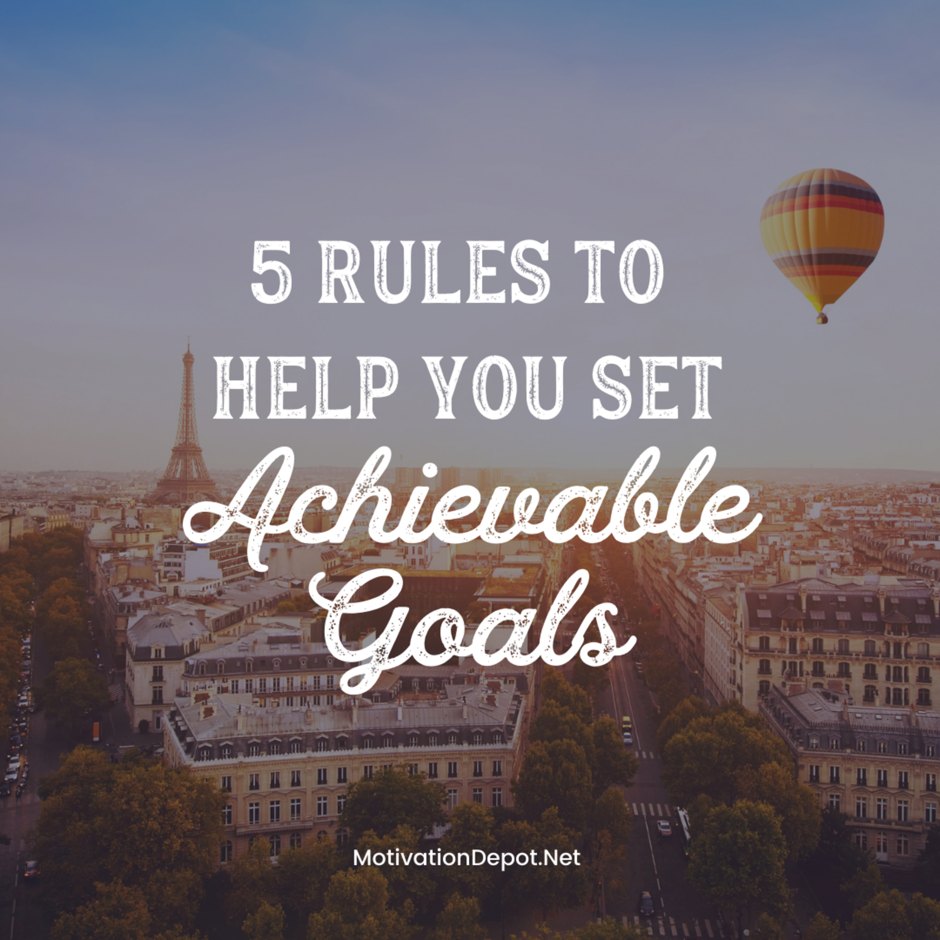 5 Rules to Help You Set Achievable Goals  episode artwork